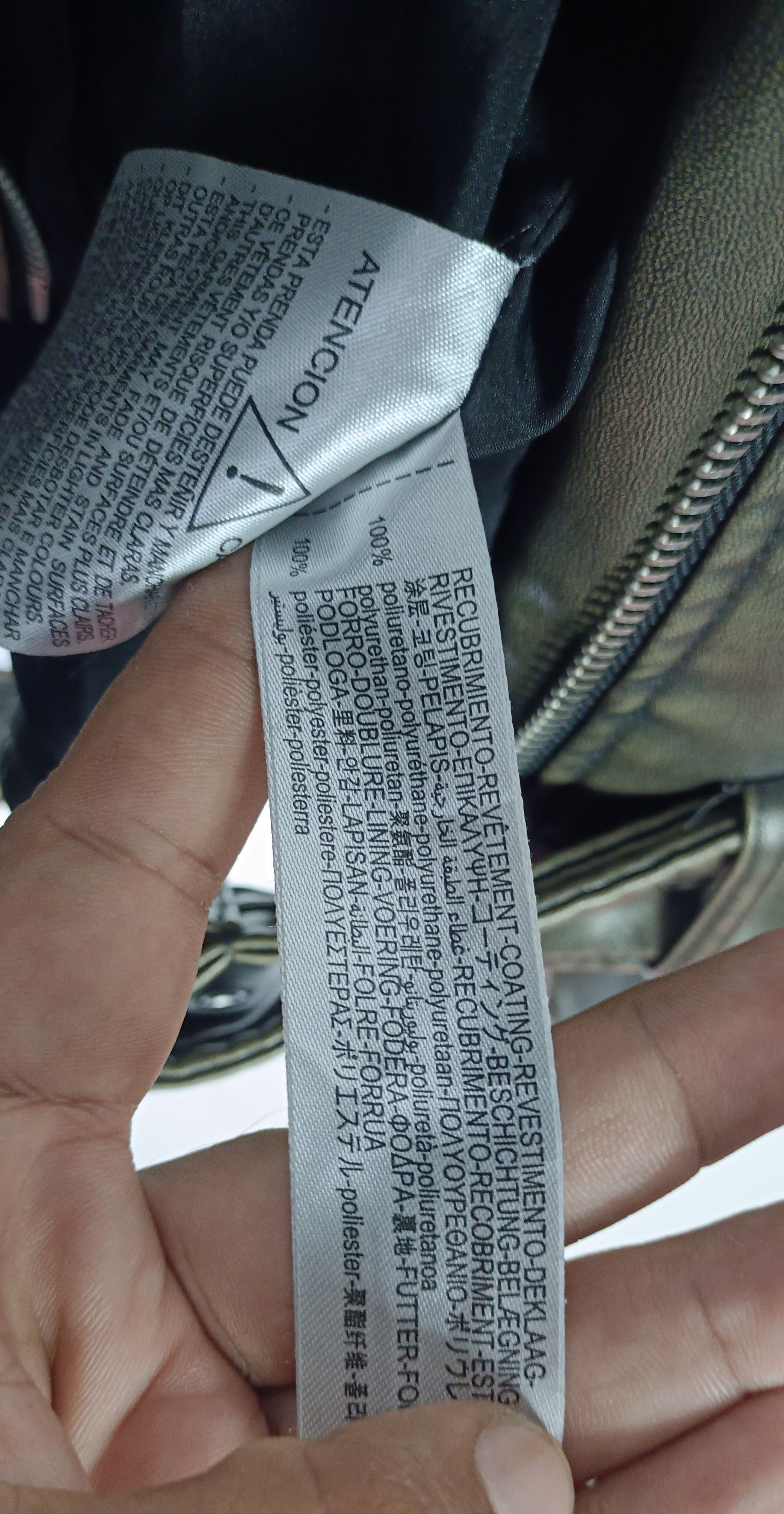 Le Grande Bleu (L.G.B.) ZARA Cropped Leather Jacket Size M / US 6-8 / IT 42-44 - 11 Thumbnail