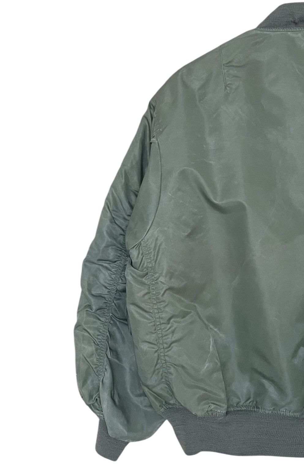 Vintage Vintage Brand Phantom Military MA-1 Bomber Jacket 1990s Size US L / EU 52-54 / 3 - 7 Thumbnail