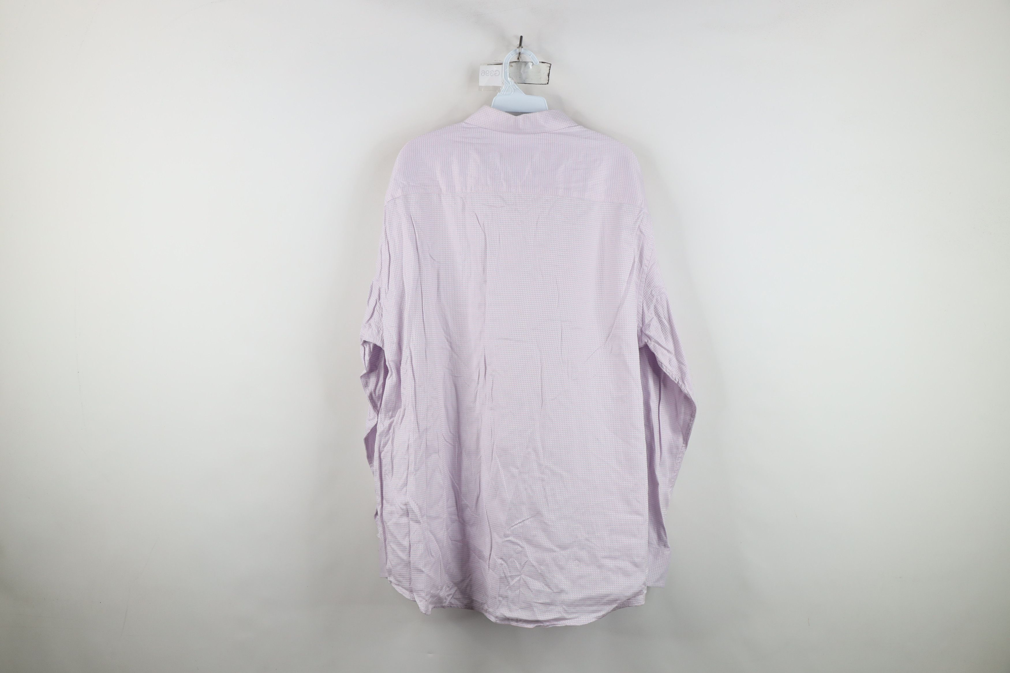 Johnston & Murphy Johnston & Murphy Collared Button Shirt Cotton Pink Size US XL / EU 56 / 4 - 12 Thumbnail