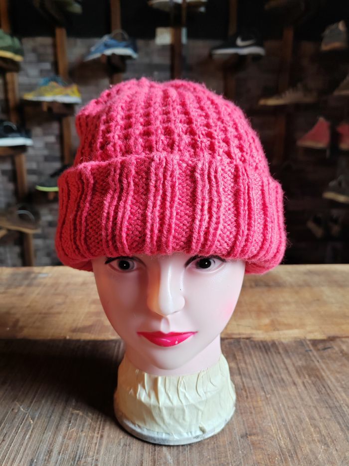Japanese Brand Vintage Plain Japanese Beanie Snowcap Size ONE SIZE - 2 Thumbnail