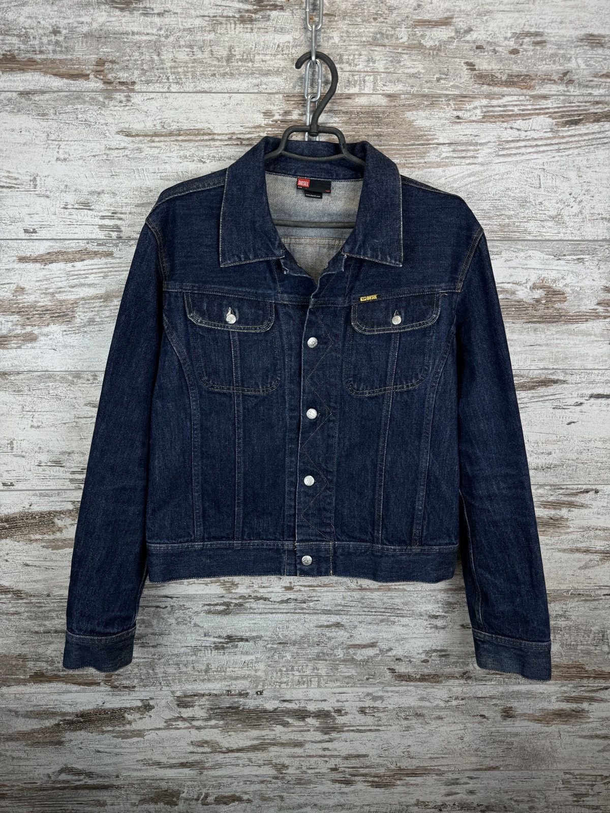 Diesel × Vintage Women’s Vintage Diesel Denim jacket bombers y2k rare Size L / US 10 / IT 46 - 2 Thumbnail