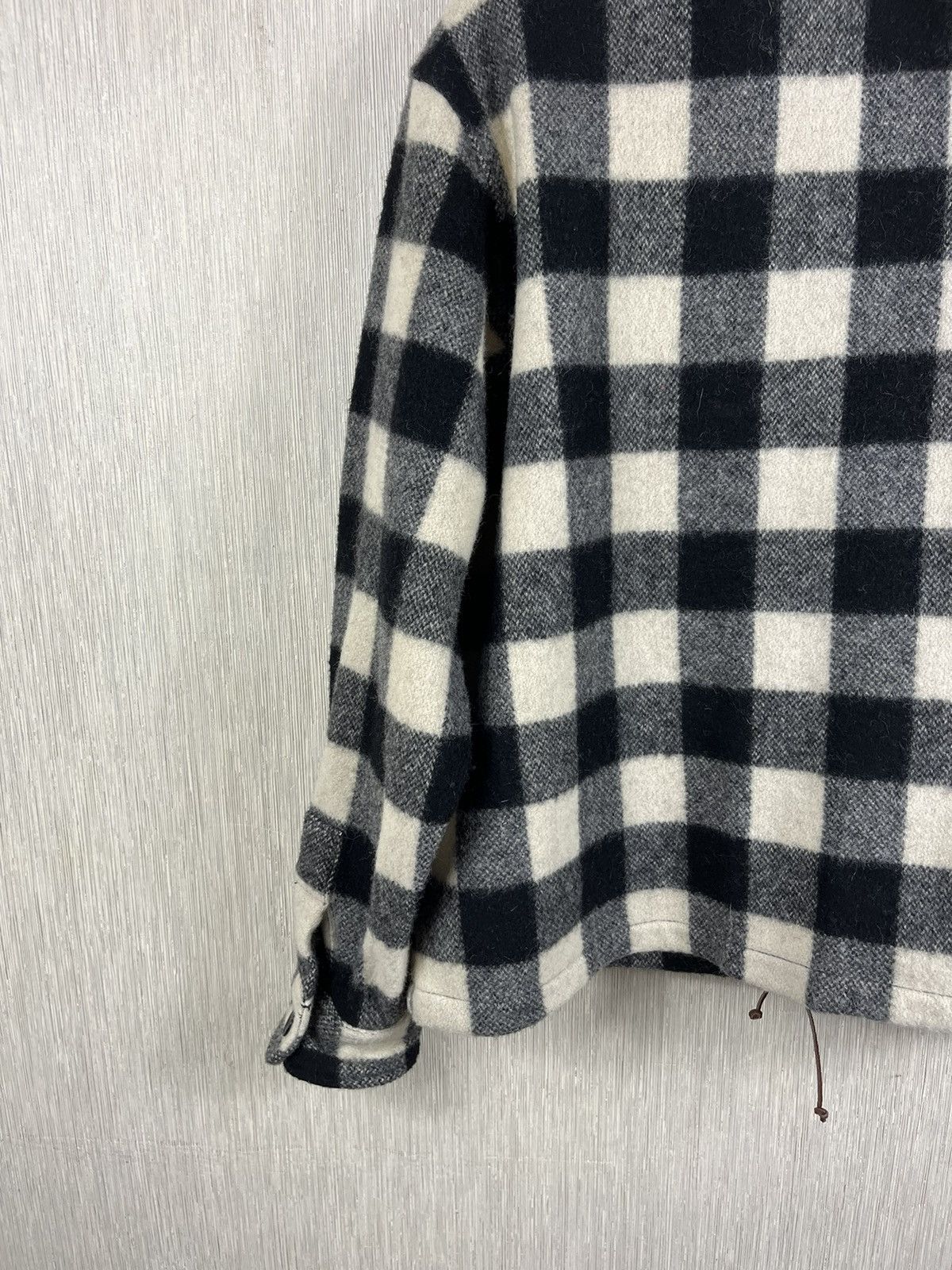 Flannel × Ralph Lauren × Vintage Vintage Ralph Lauren cropped wool plaid flannel jacket shirt Size US M / EU 48-50 / 2 - 22 Thumbnail