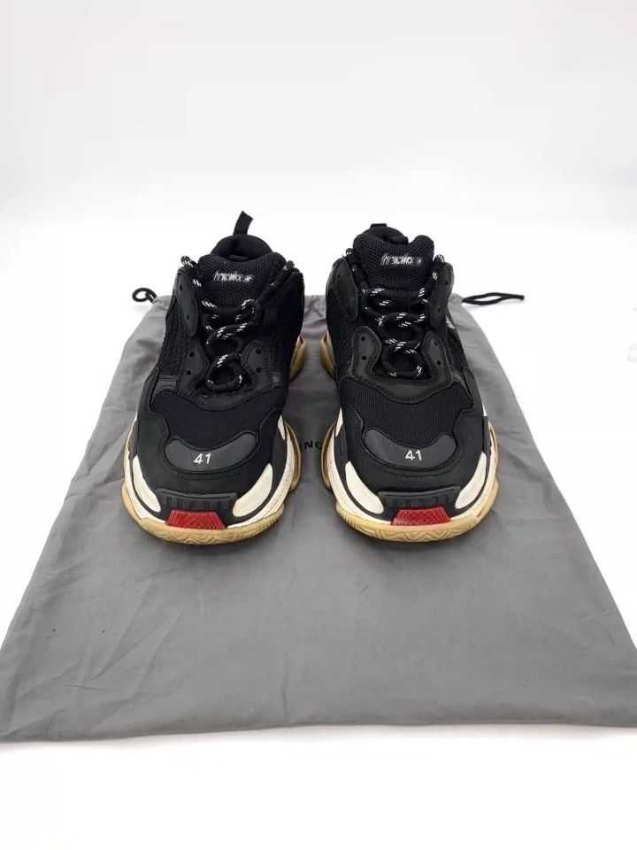 Balenciaga Balenciaga Mesh Lace Up Low Top Dad Shoes 2502-Nextarrow Size US 8 / EU 41 - 8 Thumbnail