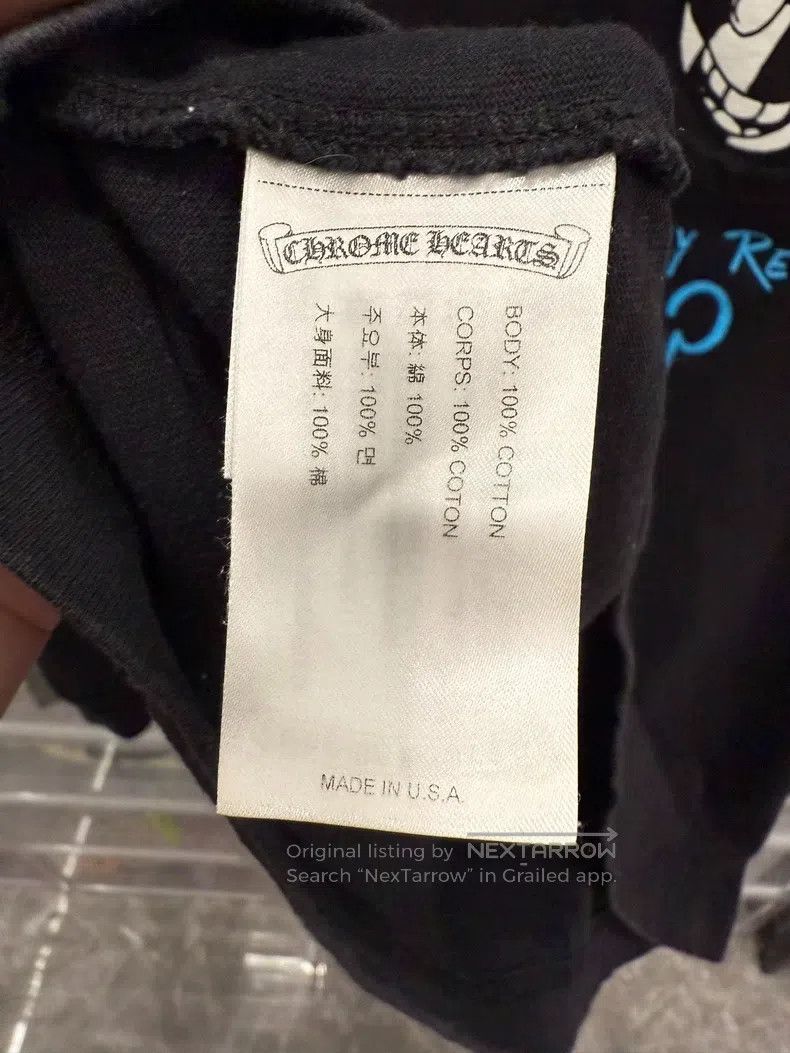 Chrome Hearts CHROME HEARTS Size L Graffiti black long sleeves Size US L / EU 52-54 / 3 - 4 Thumbnail
