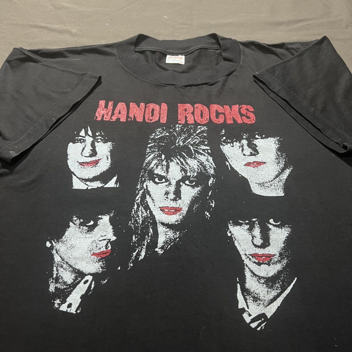 Band Tees Vintage 90s Hanoi Rocks Promo Tee L Glam metal Size US L / EU 52-54 / 3 - 4 Thumbnail