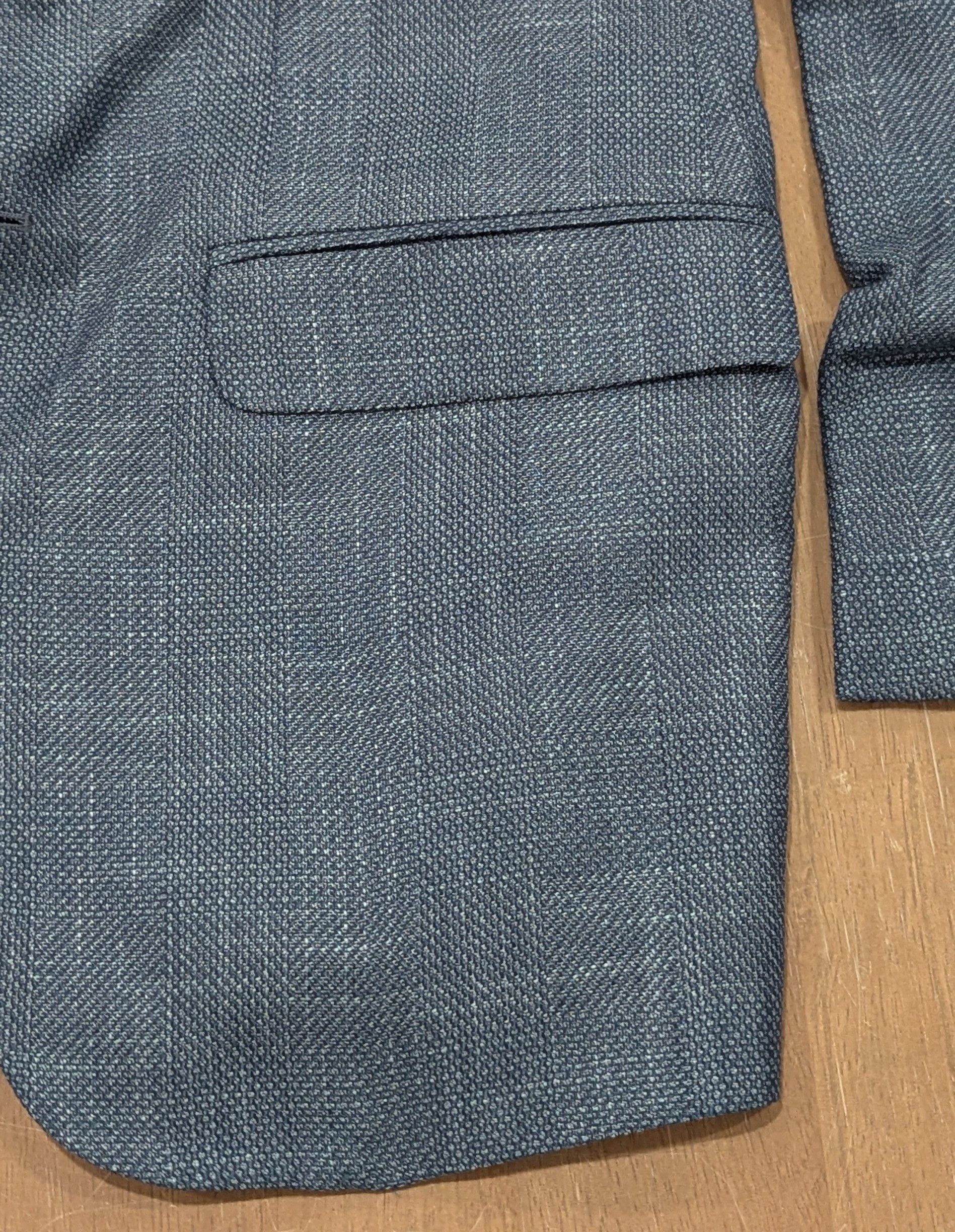 Emporio Armani EMPORIO ARMANI G-Line Sport Coat Teal 48 US 38R Size 38R - 3 Thumbnail