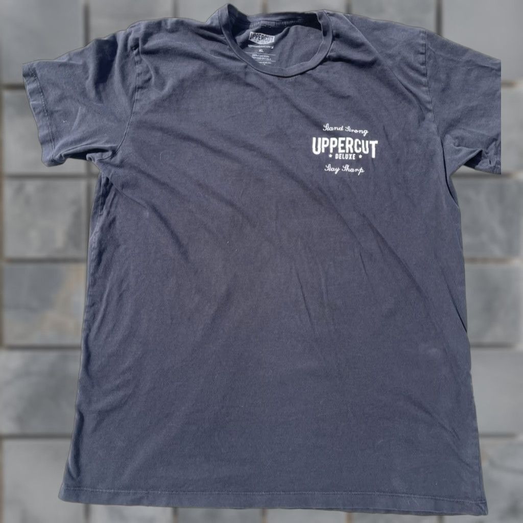 Vintage VINTAGE not applicable; keep to original: Men's Uppercut Deluxe T-Shirt Black Logo XL Pomade Street Aussie Slick Greaser Size US XL / EU 56 / 4 - 1 Thumbnail