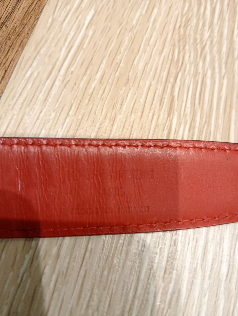 Louis Vuitton LOUIS VUITTON EPI LEATHER BELT Size ONE SIZE - 10 Thumbnail