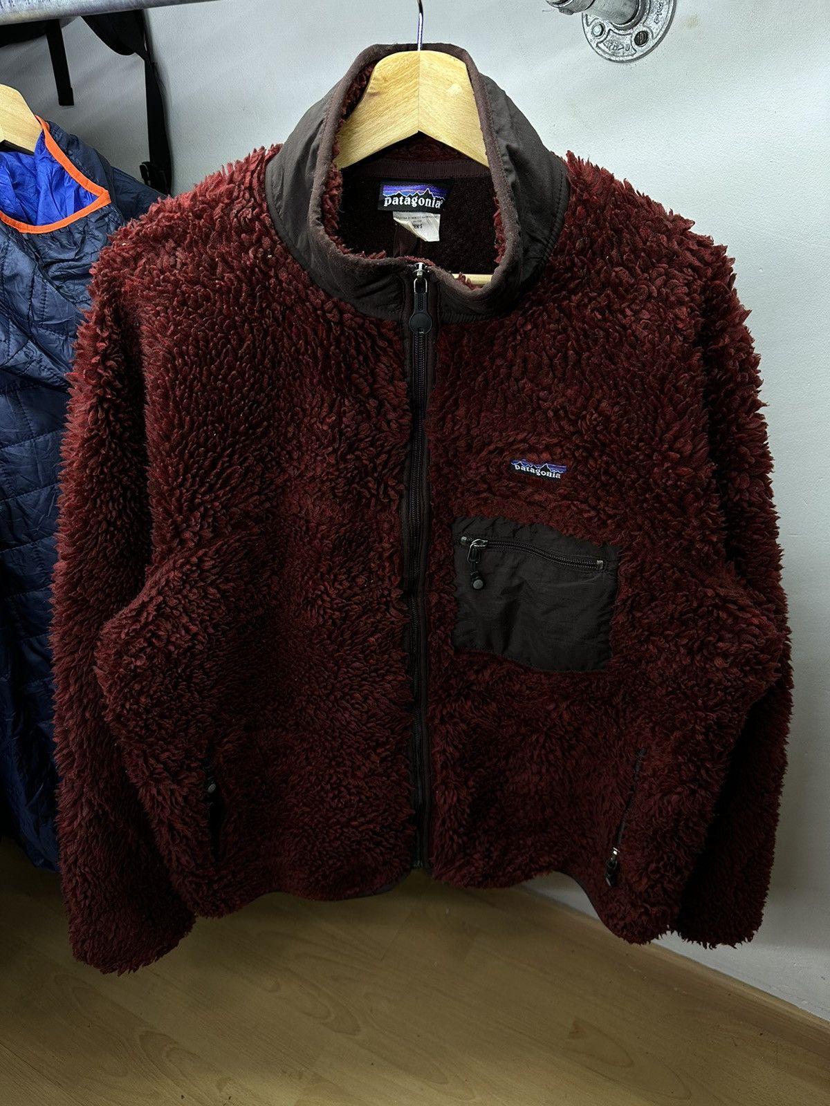 image of Outdoor Life x Patagonia Crazy Vintage Patagonia Deep Pile Fleece in Red, Men's (Size Large)