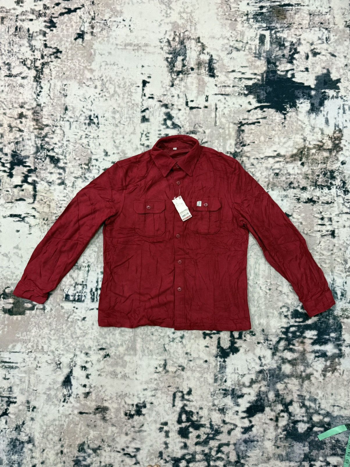 Japanese Brand × Uniqlo Uniqlo Button Up Longsleeve Micro Fleece Shirt Size US M / EU 48-50 / 2 - 3 Thumbnail