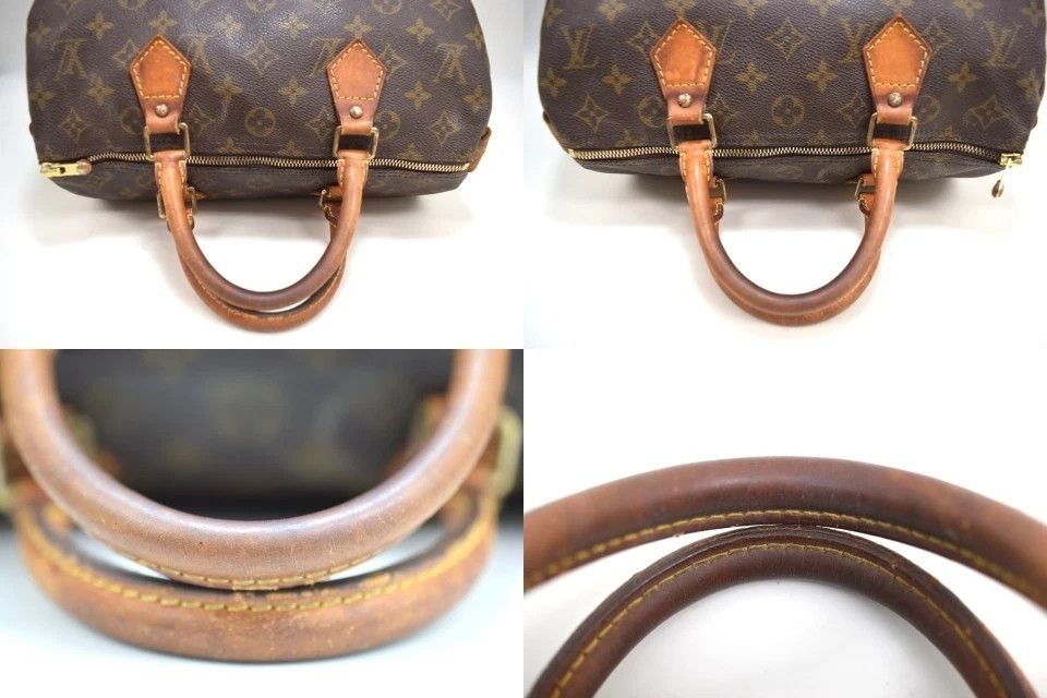 Louis Vuitton Auth Louis Vuitton Speedy 30 Hand Bag Monogram Canvas M41526 Size ONE SIZE - 6 Thumbnail