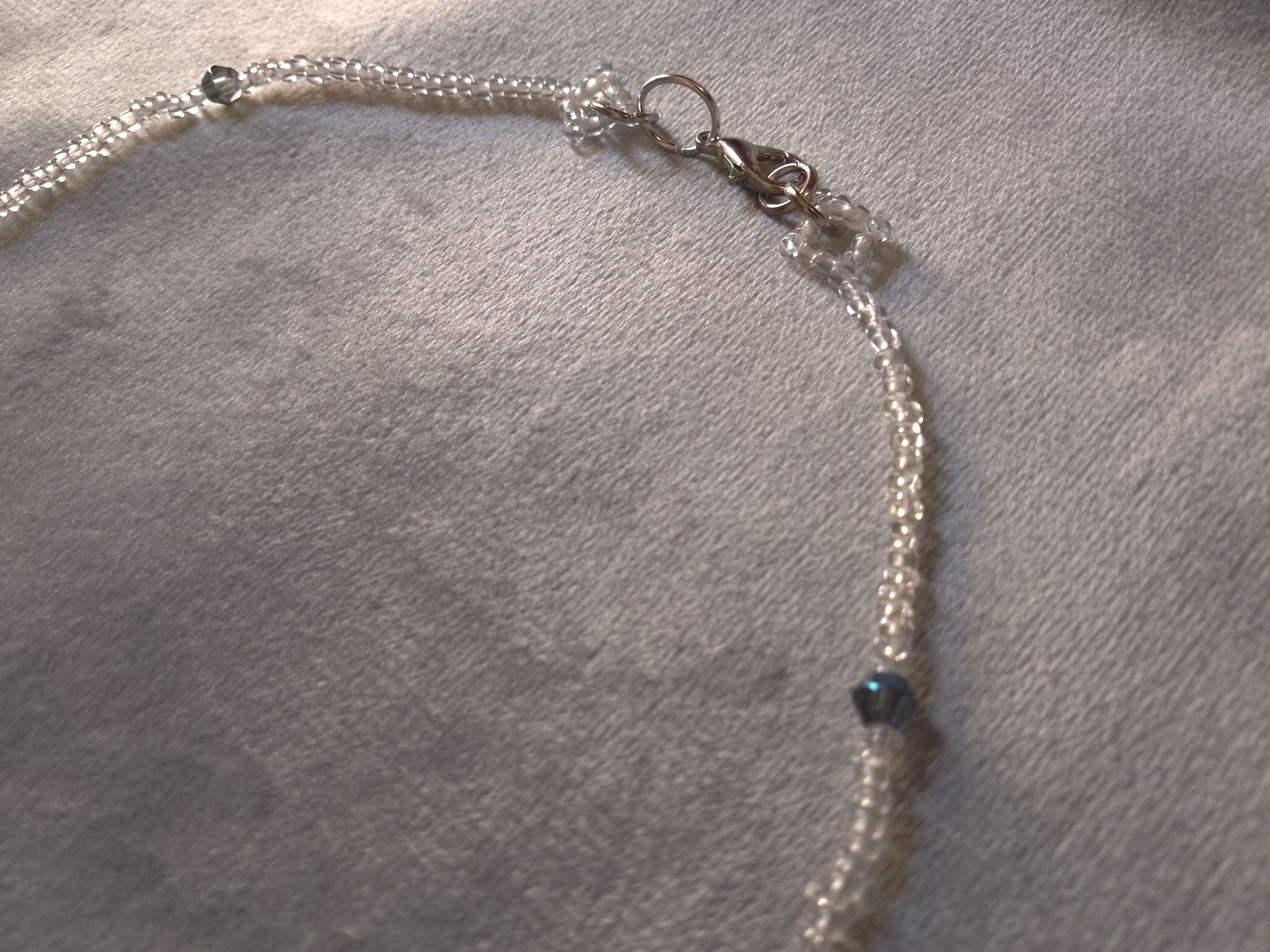 Handmade Necklace with pendant Blue Sodalite natural gemstones Size ONE SIZE - 8 Thumbnail