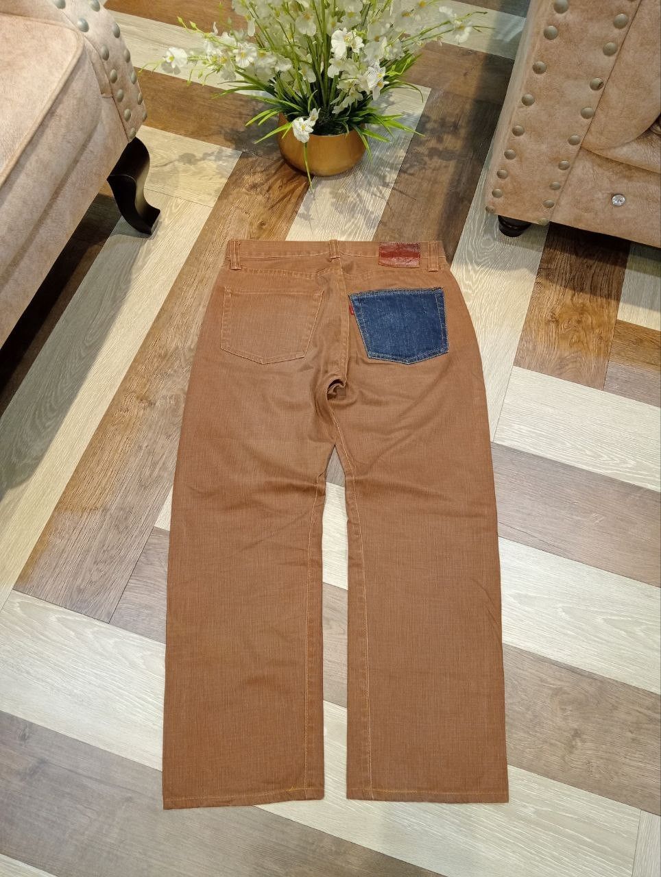 Eternal ETERNAL JAPAN DENIM POCKET BROWN JEANS Size US 32 / EU 48 - 10 Thumbnail