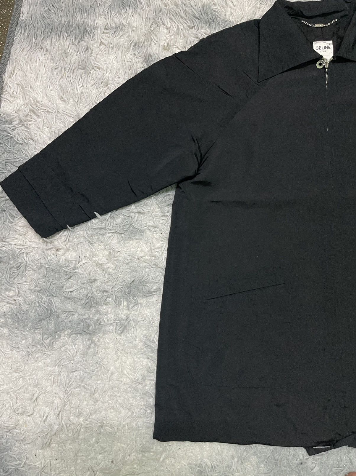 Celine 90s CELINE PARIS ZIPPER JACKET MADE IN FRANCE Size US L / EU 52-54 / 3 - 3 Thumbnail