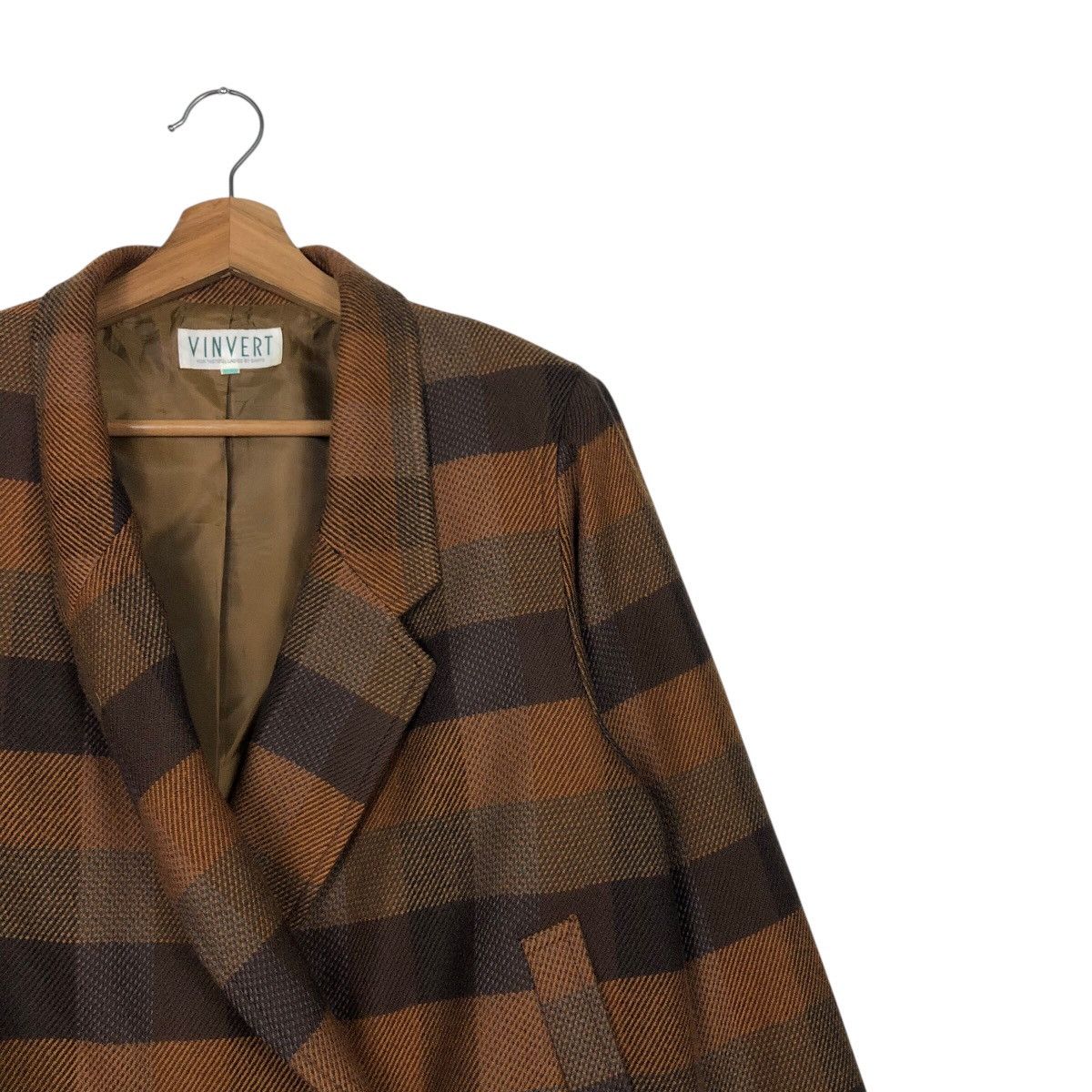 Japanese Brand 📌Vintage Bomber Jacket Vinvert Double Breast Issey Miyake Size US M / EU 48-50 / 2 - 7 Thumbnail