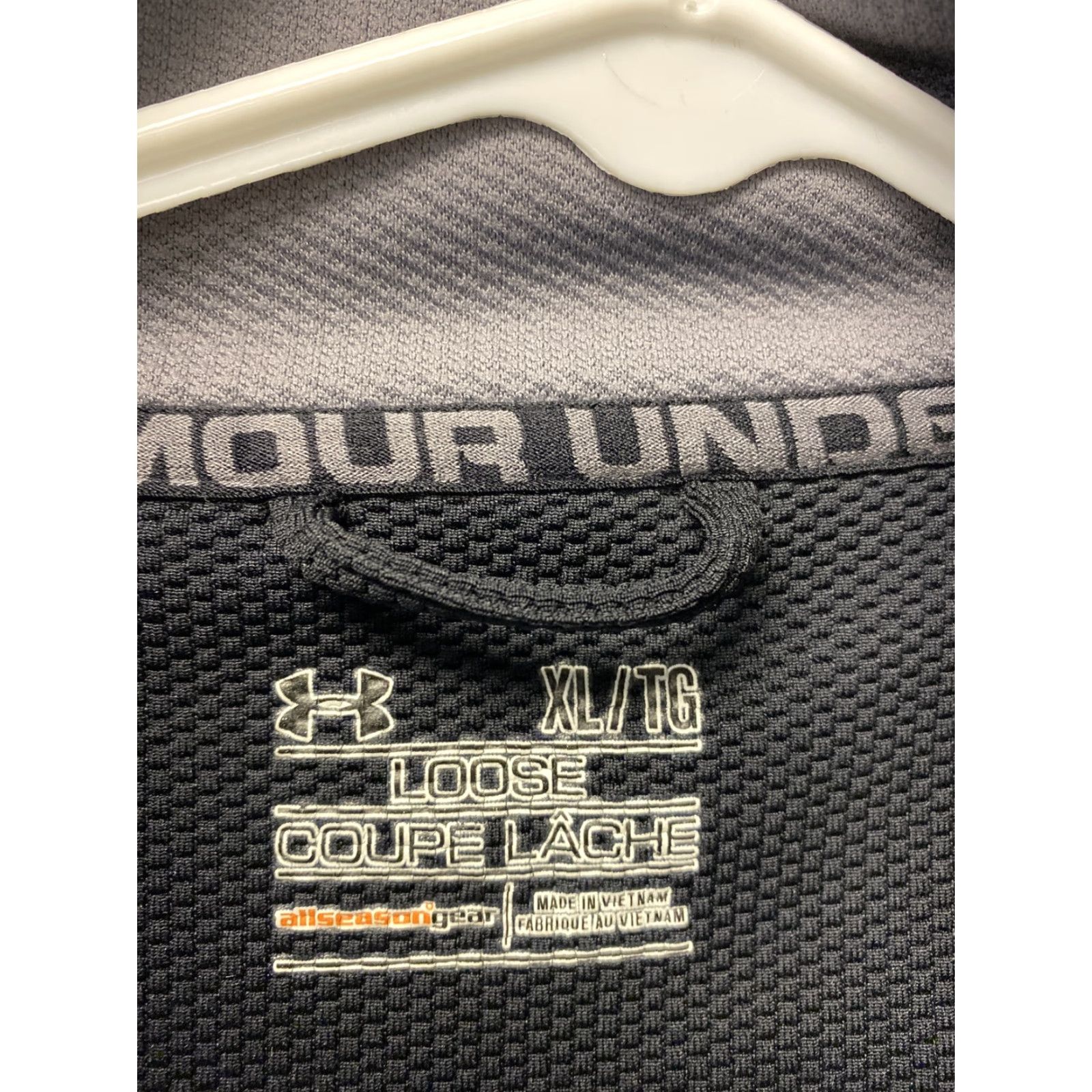 Under Armour Under Armour Jacket Men XL Black Full Zip Logo Sport / 104-44 Track Jacket Activewear Men XS? Wait. Size US XL / EU 56 / 4 - 4 Thumbnail