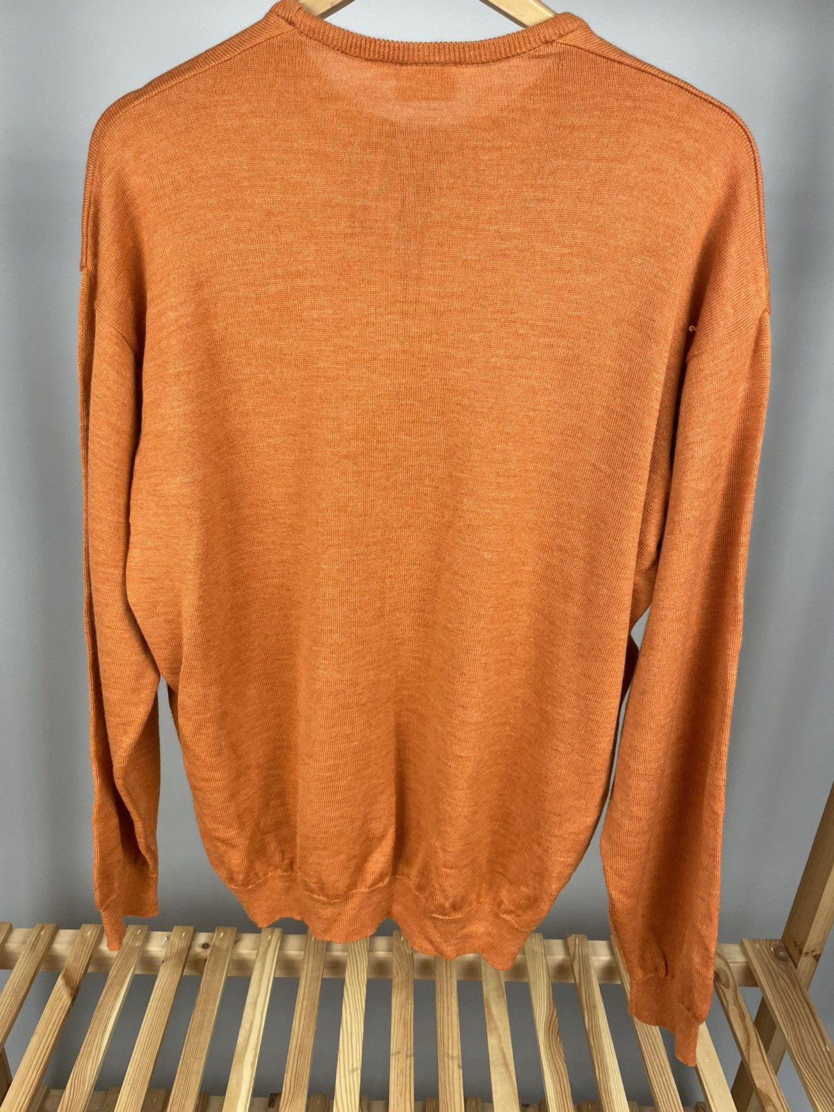 Designer × Lacoste × Vintage Vintage Lacoste knit wool sweater crewneck 90’s y2k Size US L / EU 52-54 / 3 - 7 Thumbnail