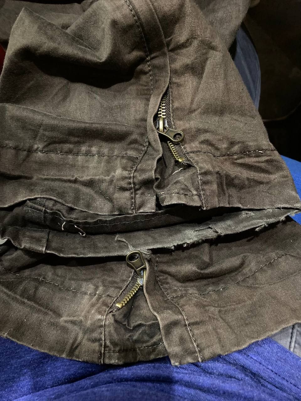 If Six Was Nine japanese brands cargo pants bondage style Size US 35 - 12 Thumbnail