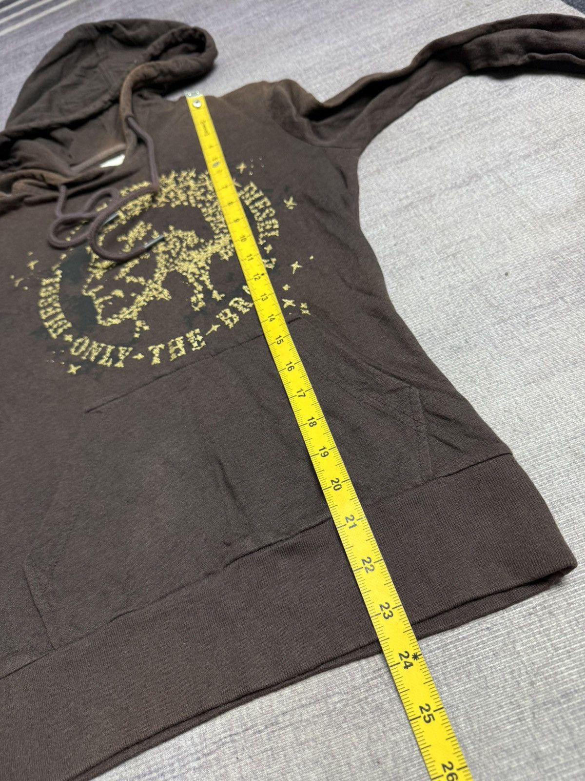 Diesel DIESEL FEDED STUDED STYLE HOODIE Size US M / EU 48-50 / 2 - 13 Thumbnail
