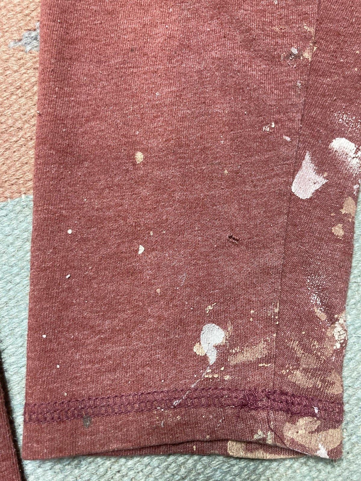 Dickies Dickies pocket t shirt temp IQ paint splatter maroon M Size US M / EU 48-50 / 2 - 10 Thumbnail