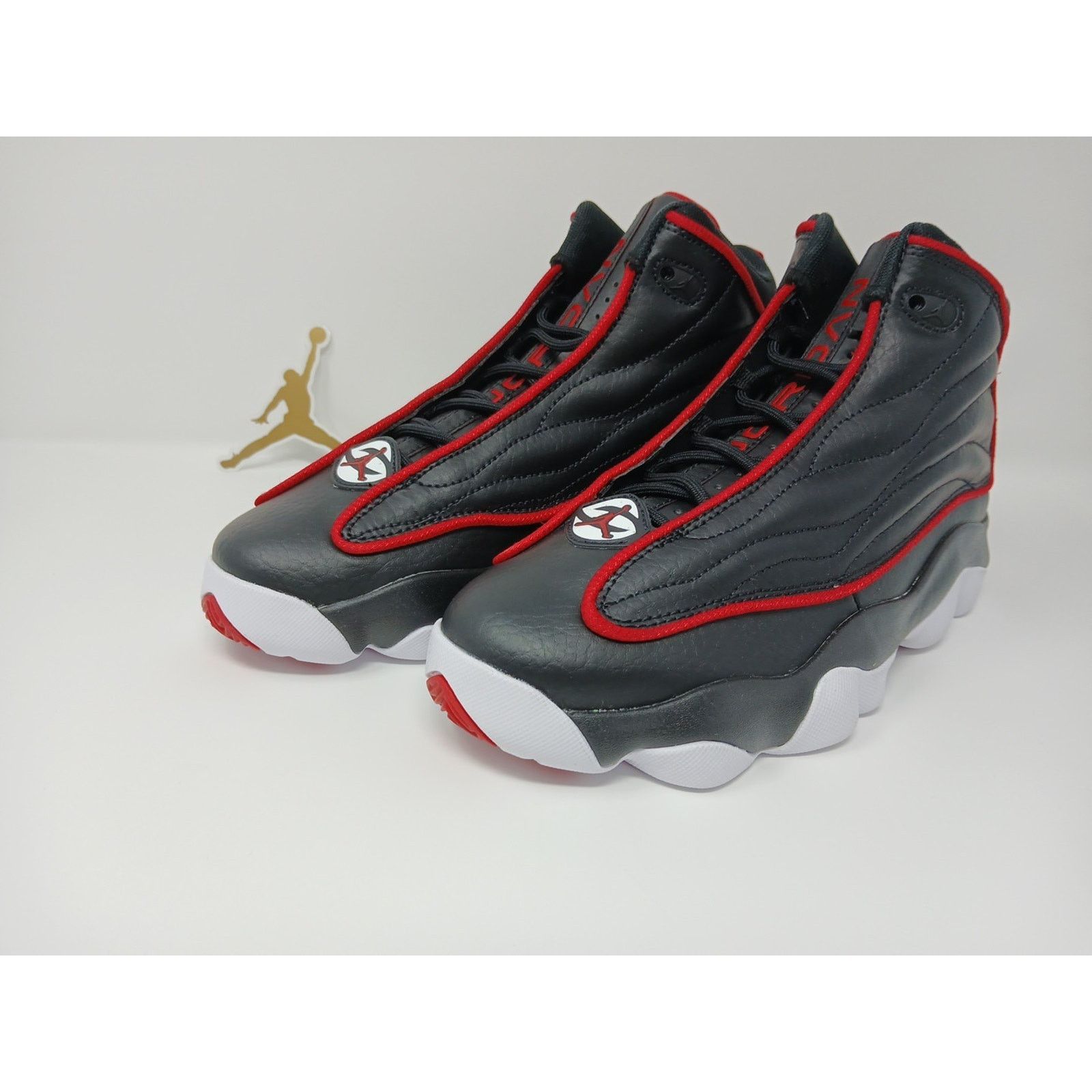 Jordan Brand Air Jordan Pro Strong GS Bred Black Sneakers Kids Size 6.5Y Size US 6.5 / EU 39-40 - 15 Thumbnail