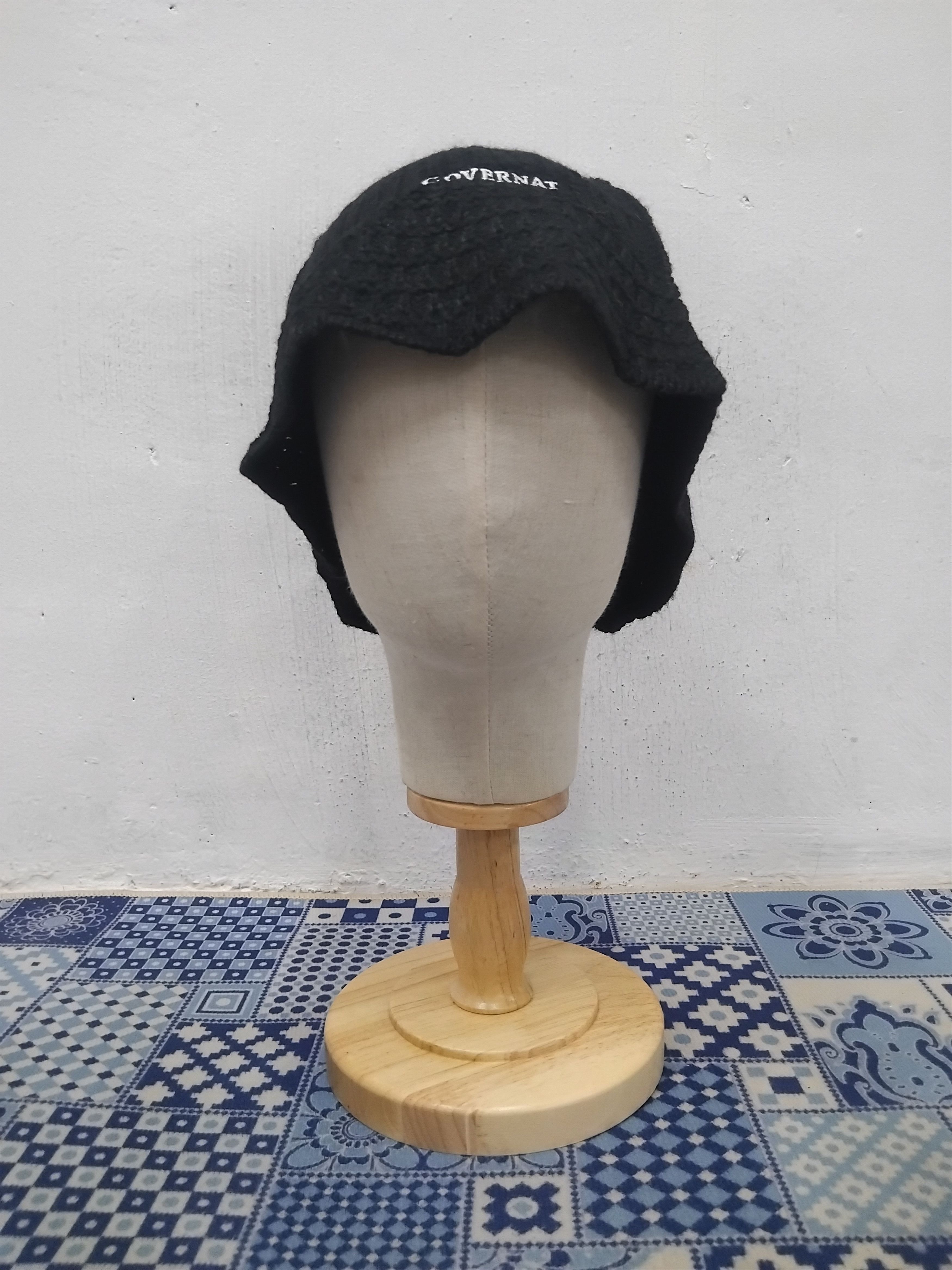 Japanese Brand 💥Covernat black colour bucket hat Size ONE SIZE - 7 Thumbnail