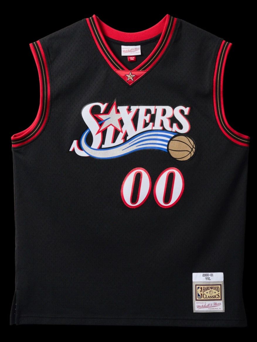 Mitchell & Ness Playboi Carti Mitchell Ness Philadelphia 76ers jersey large Size US L / EU 52-54 / 3 - 1 Thumbnail