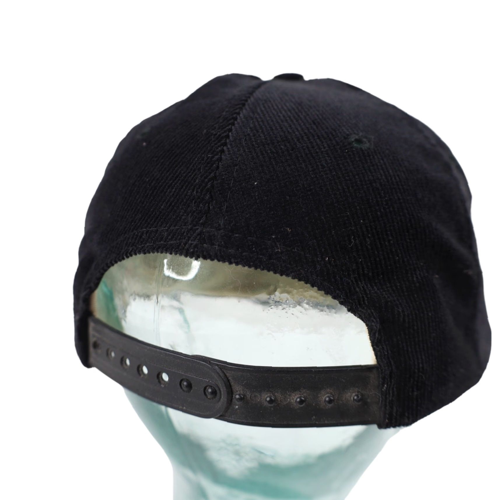 Vintage VINTAGE Black & Decker Corduroy Snapback Hat Black Hat OS Men Snapback Black & Decker Corduroy Vintage Size ONE SIZE - 4 Thumbnail