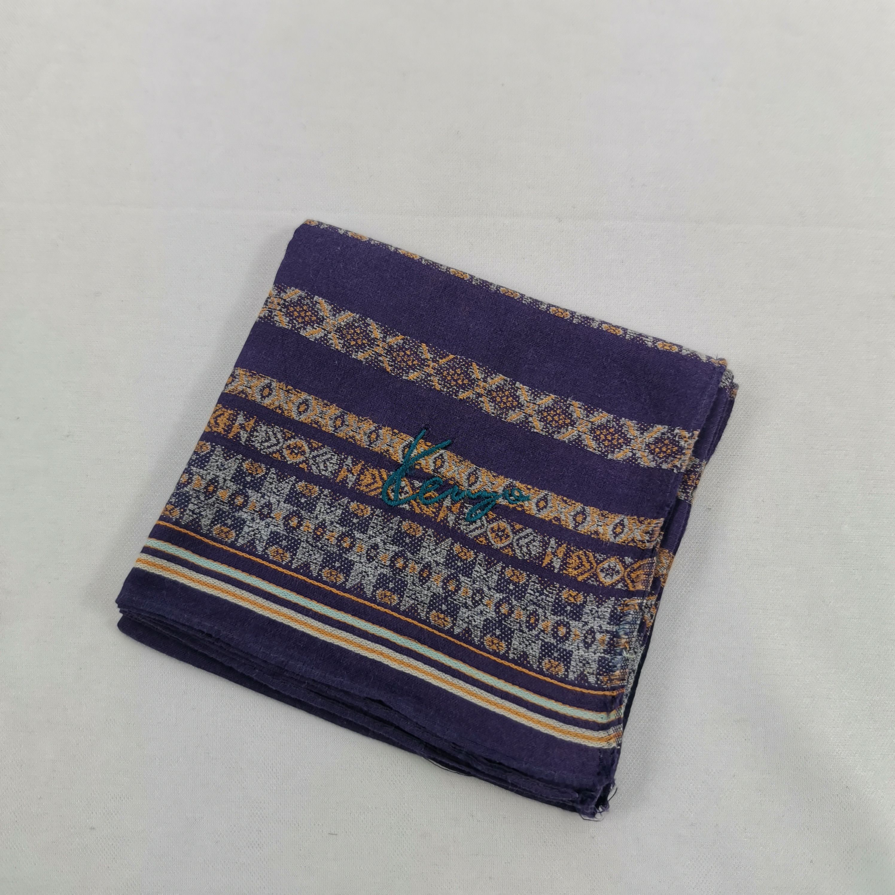 Kenzo Vintage Kenzo Handkerchief Bandana Pocket Square Size ONE SIZE - 4 Thumbnail