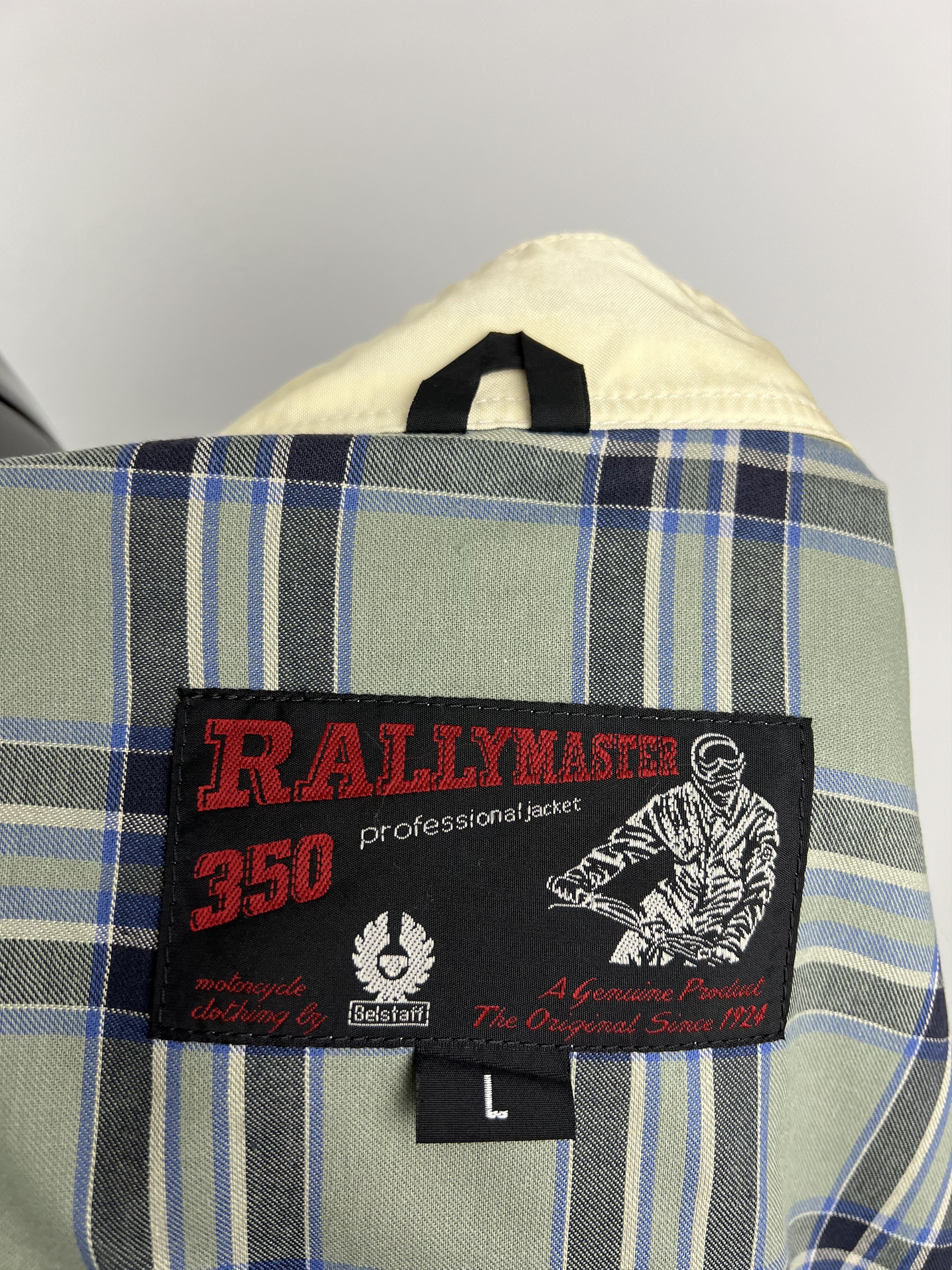 Belstaff × Vintage Vintage Belstaff Motorcycle Nylon Belted Jacket Size US L / EU 52-54 / 3 - 12 Thumbnail
