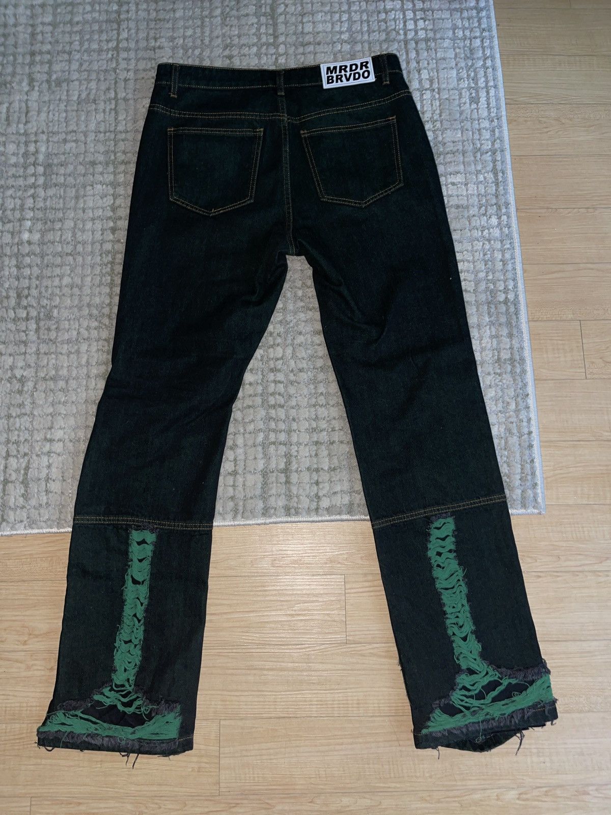 Who Decides War Who Decides War Distressed Jeans Size US 32 / EU 48 - 4 Thumbnail