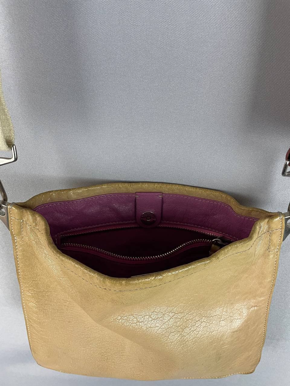 Prada Prada Leather Mini Bag Brown Size ONE SIZE - 14 Thumbnail
