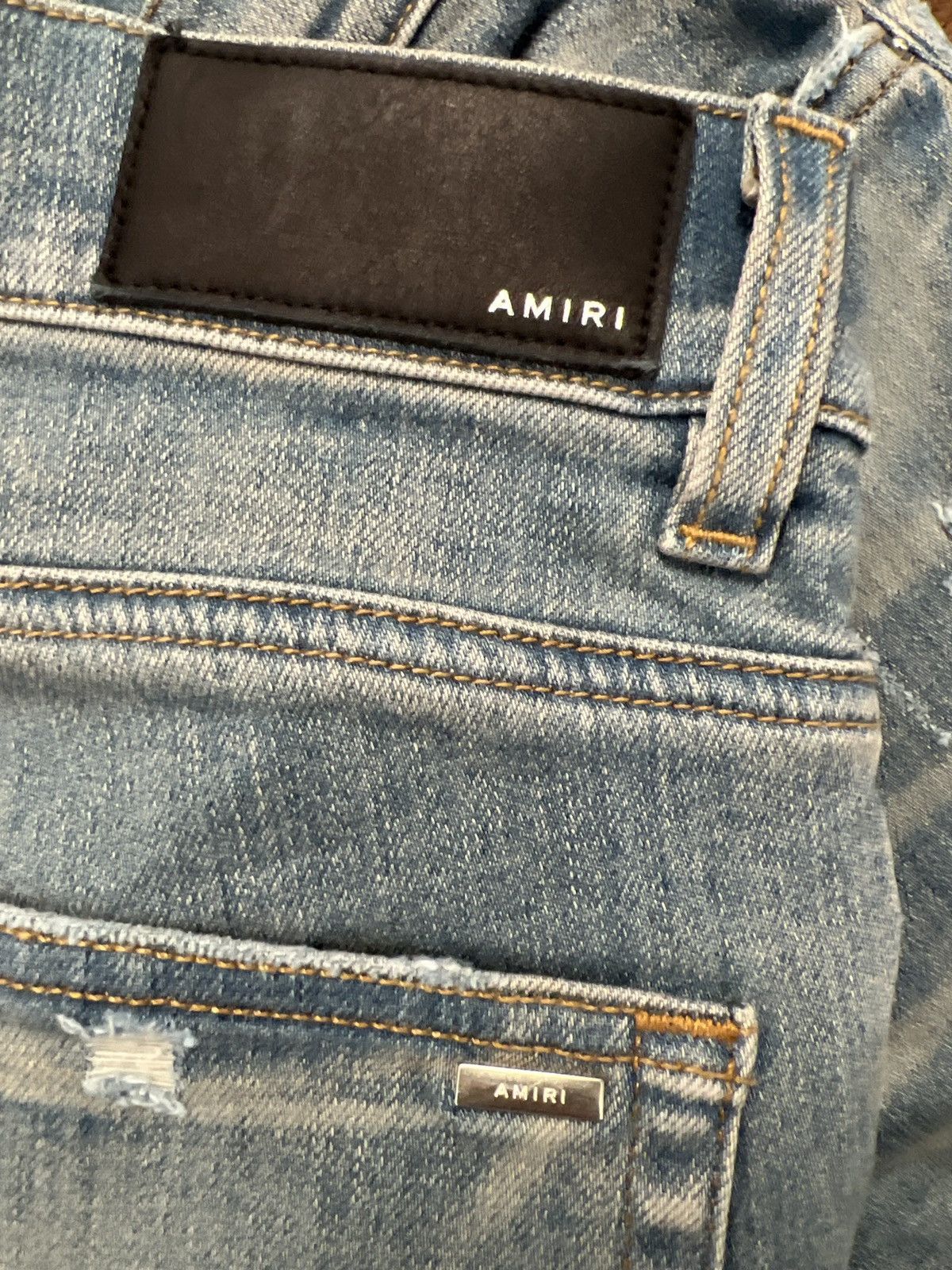 Amiri Amiri Appliqué Camo Logo Jeans Size US 30 / EU 46 - 4 Thumbnail