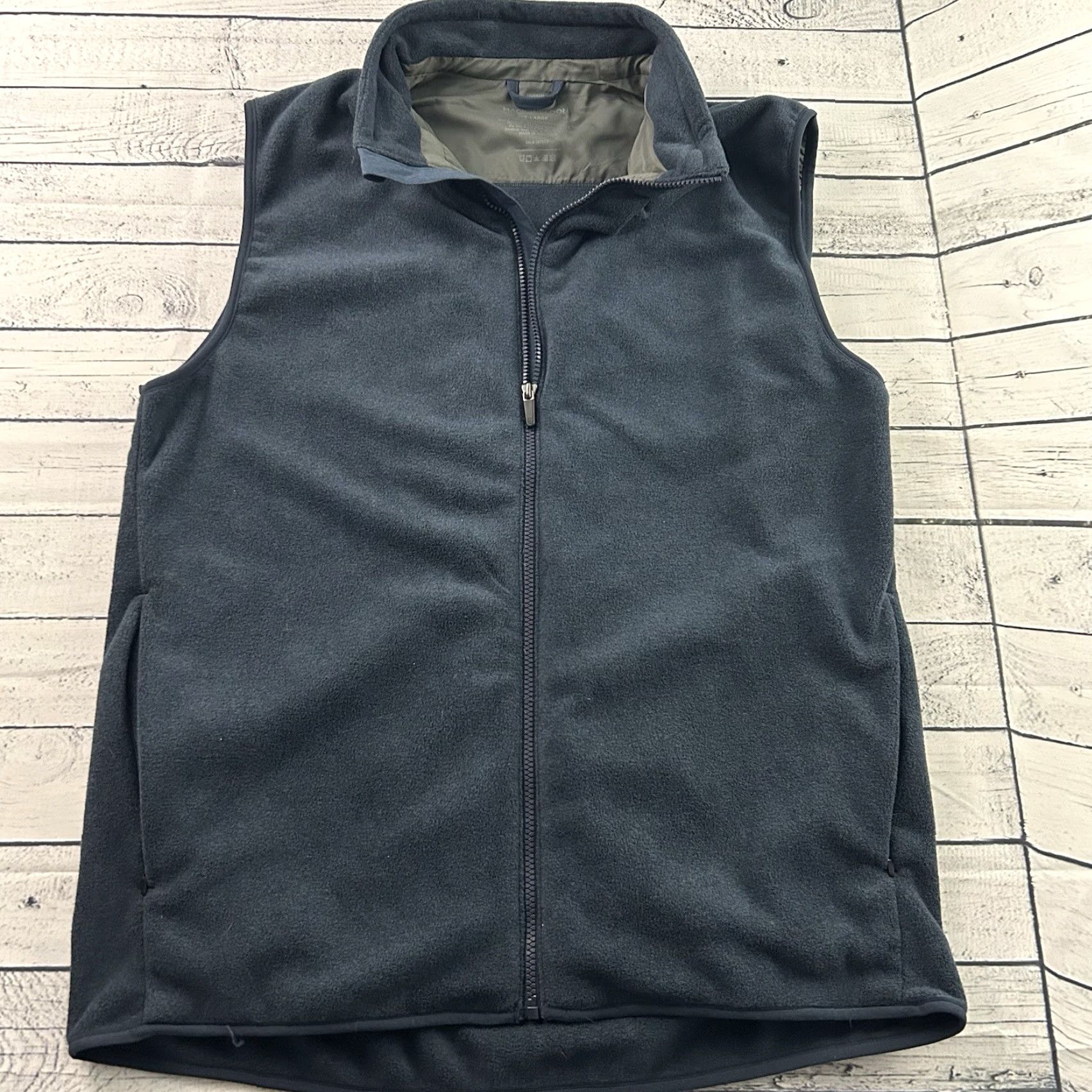 Vintage Mack Weldon Fleece Full Zip Vest Men XL Blue Size US XL / EU 56 / 4 - 2 Thumbnail