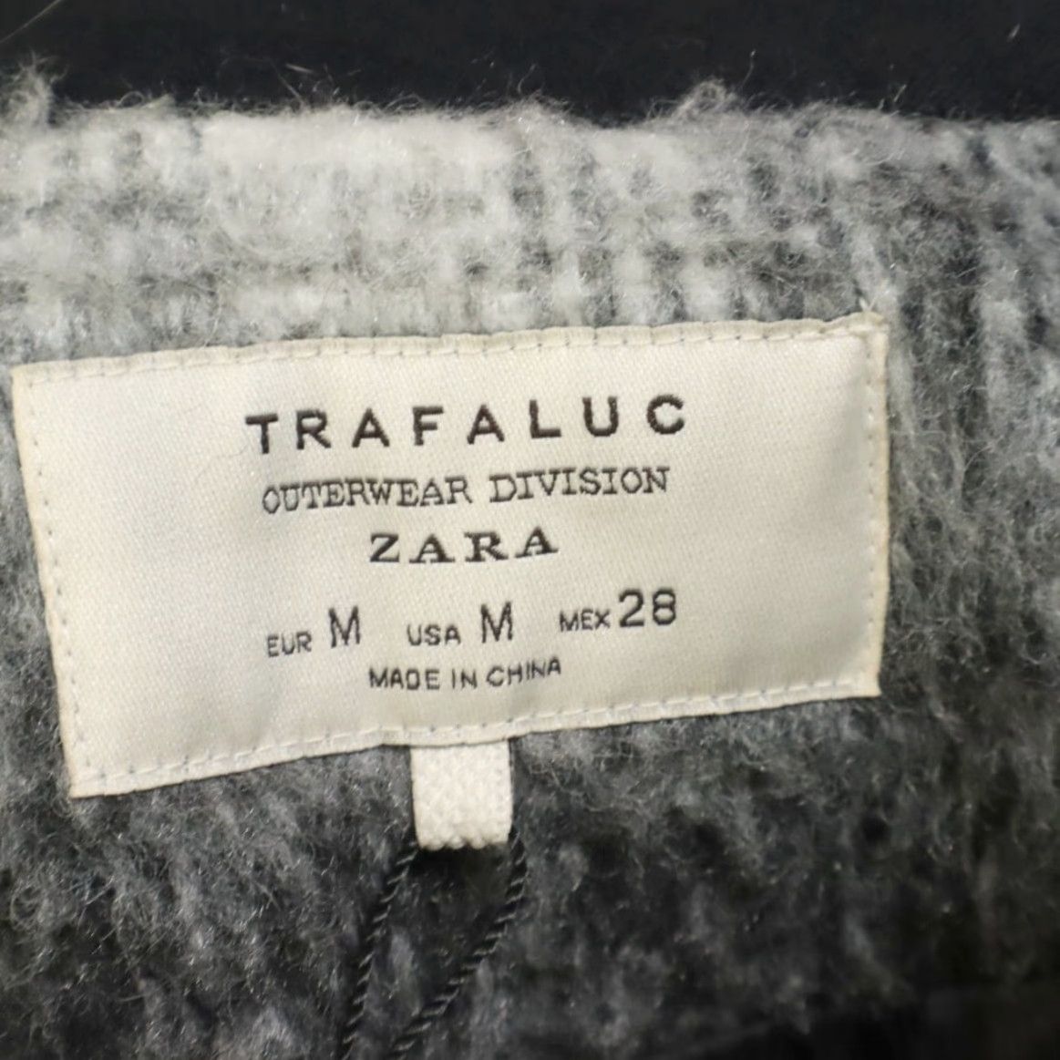 Zara Zara Trafaluc Wool Blend Coat Plaid Jacket Black Women's M Size M / US 6-8 / IT 42-44 - 5 Thumbnail