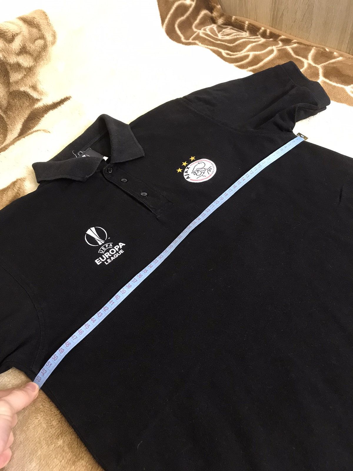 Vintage 🔥 UEFA Europa League Ajax Amsterdam Polo T Shirt Y2K Chief Size US M / EU 48-50 / 2 - 7 Thumbnail