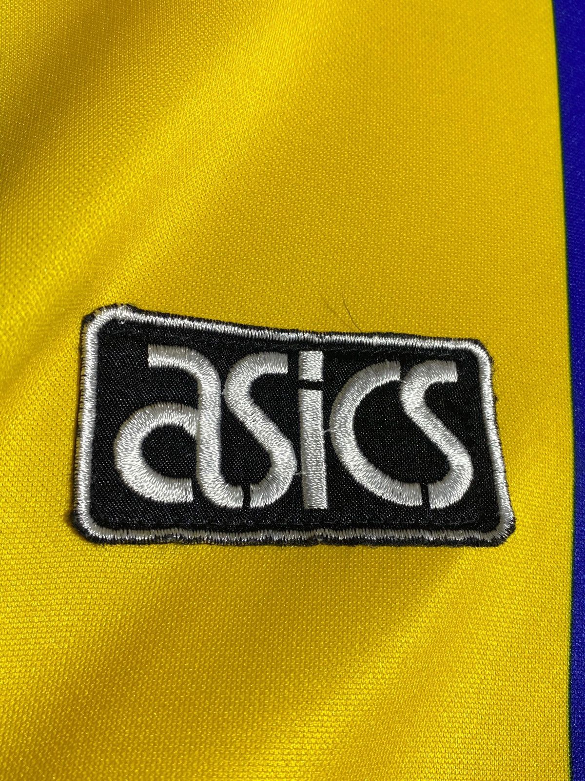 Asics × Vintage Vintage Leeds United 1994/95 Away Football Shirt Size US L / EU 52-54 / 3 - 6 Thumbnail
