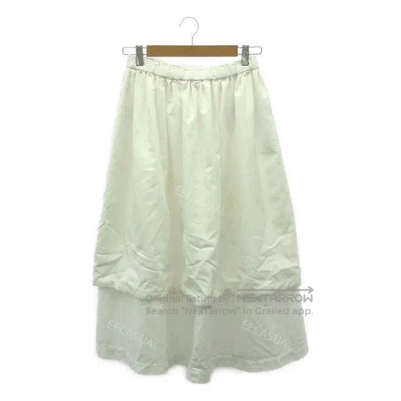 Comme des Garcons Comme Des Garcons size S White Drawstring Layered Double L Size 23" - 1 Thumbnail