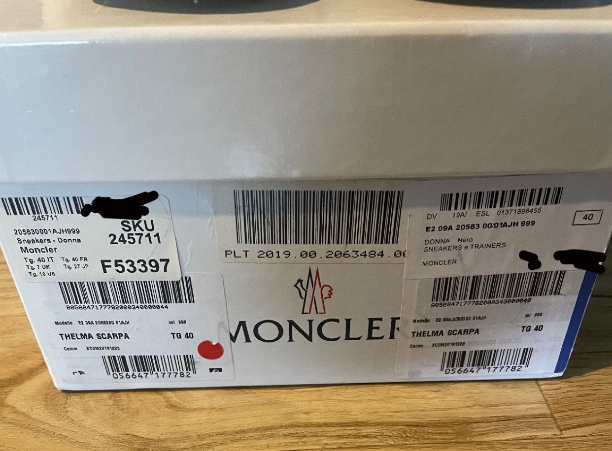 Moncler Moncler Sneakers for Women Size US 10 / IT 40 - 10 Thumbnail