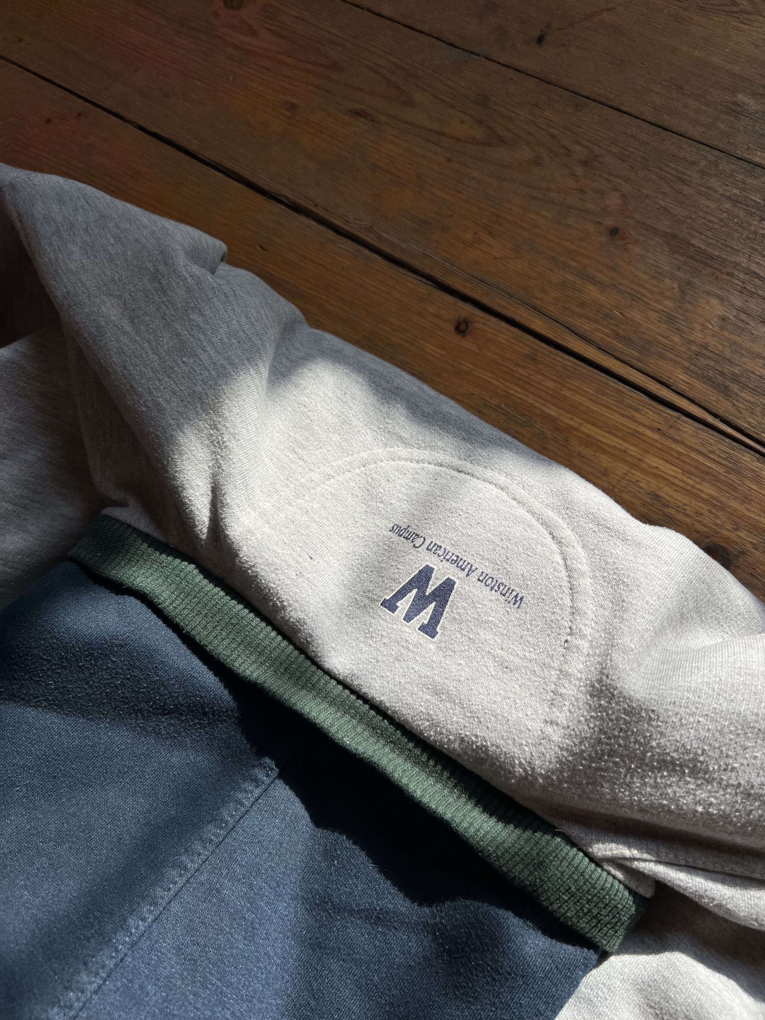 Other Winston American Campus University Vintage Hoodie 80s Size US L / EU 52-54 / 3 - 4 Thumbnail