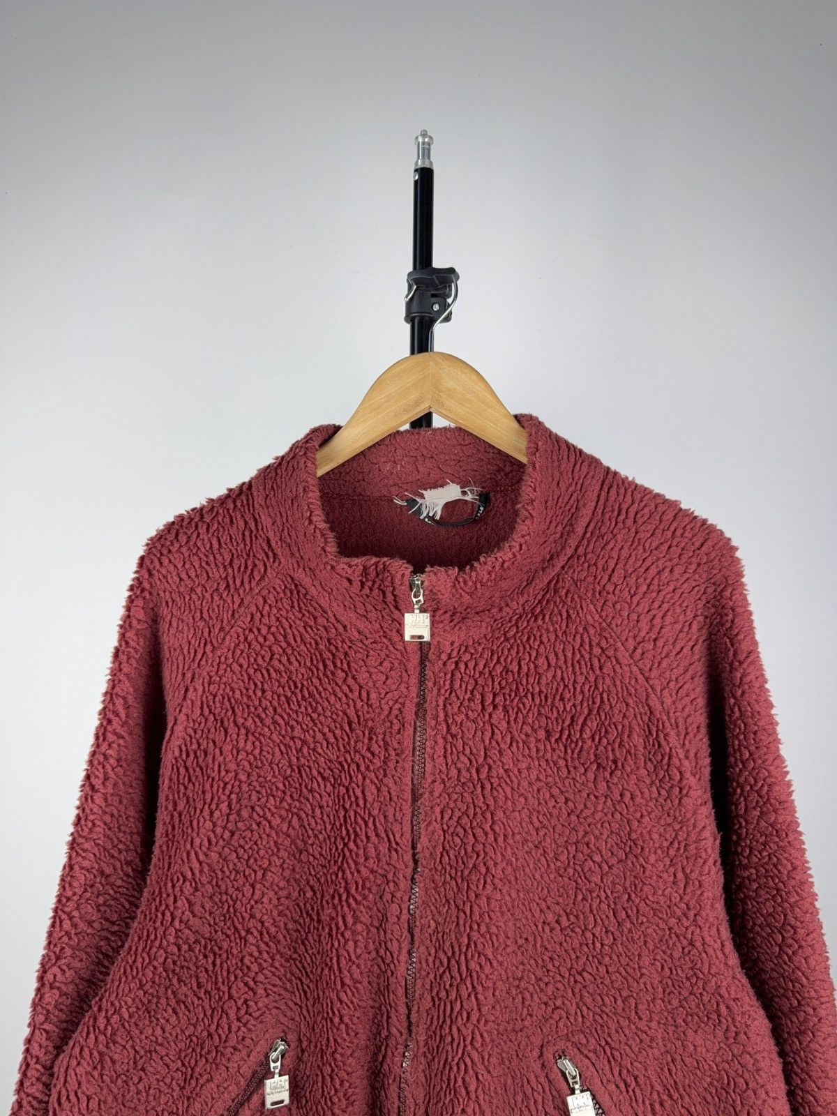Helly Hansen × Vintage Vintage 90's Helly Hansen Fleece Sherpa Zip Jacket Size US L / EU 52-54 / 3 - 2 Thumbnail