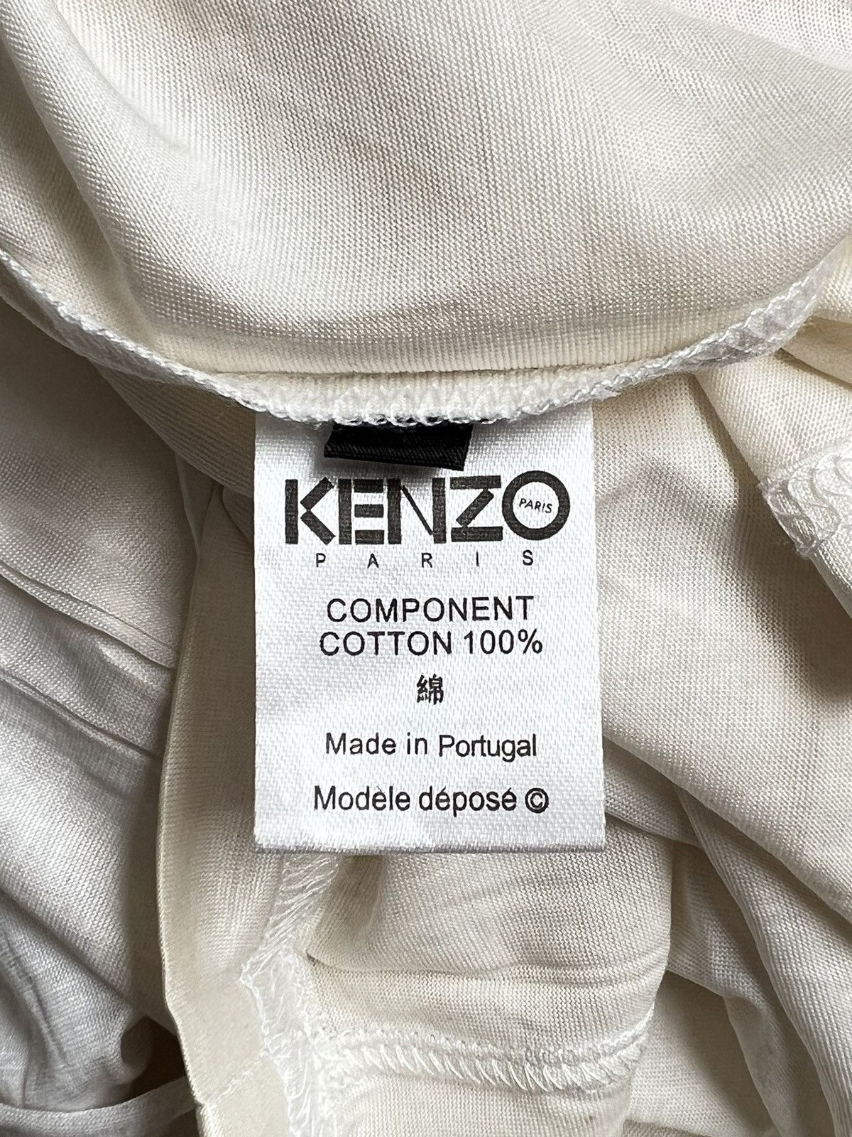 Kenzo KENZO Paris White T-shirt Size US XS / EU 42 / 0 - 7 Thumbnail