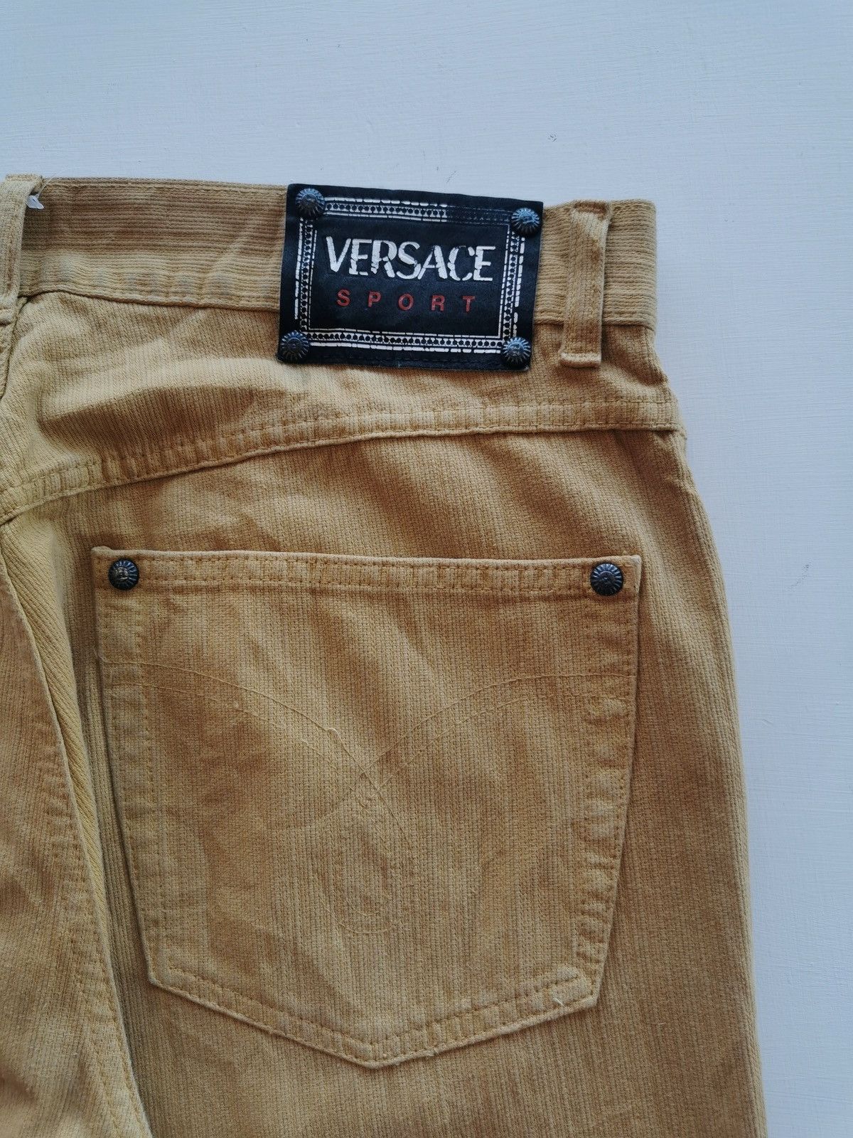 Versace Versace Sport 5 Pockets Brown Tapered Jeans Size US 33 - 9 Thumbnail