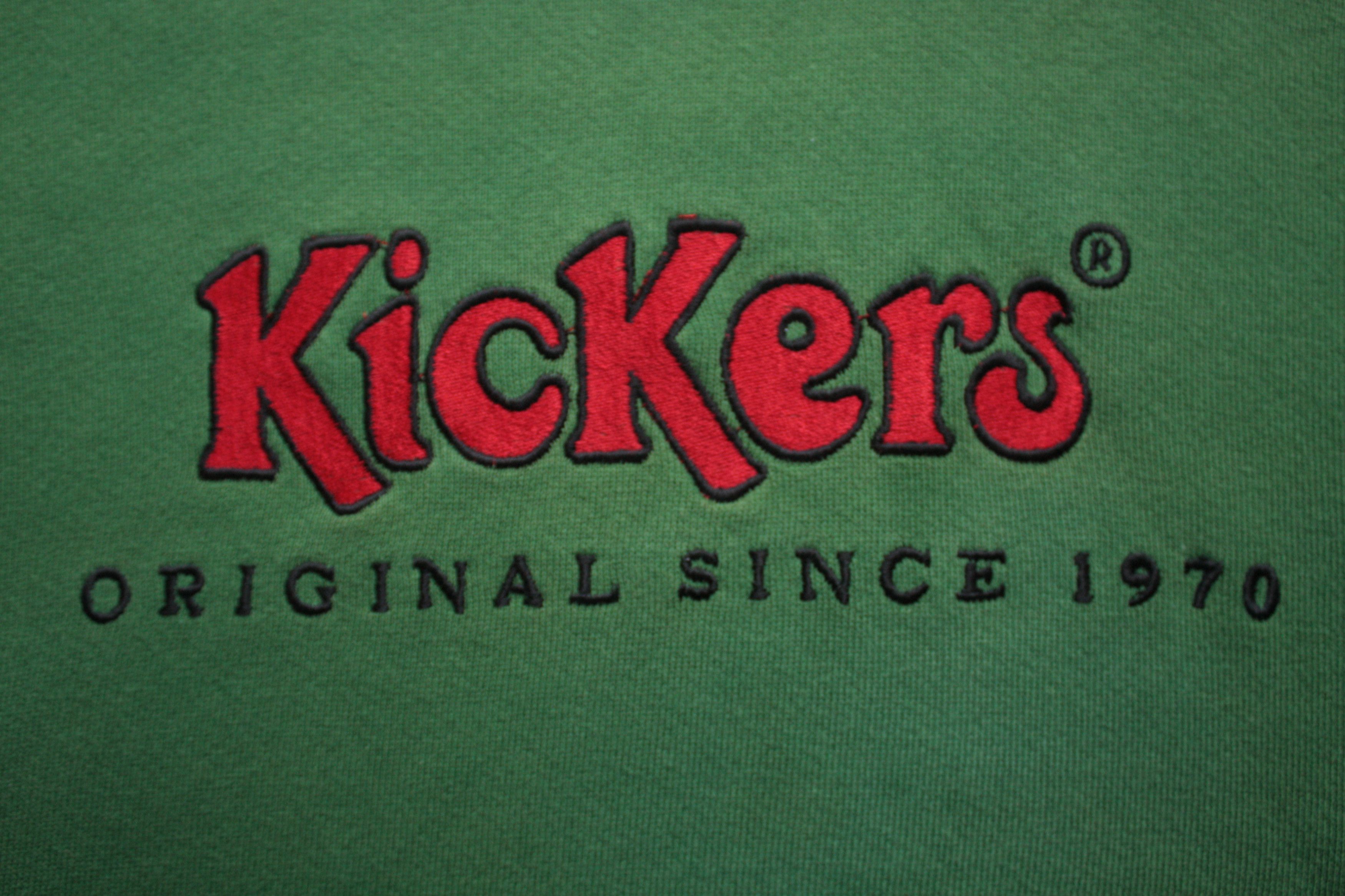 Kickers Kickers Original Since 1970 Green Vintage Sweatshirt Size US L / EU 52-54 / 3 - 4 Thumbnail