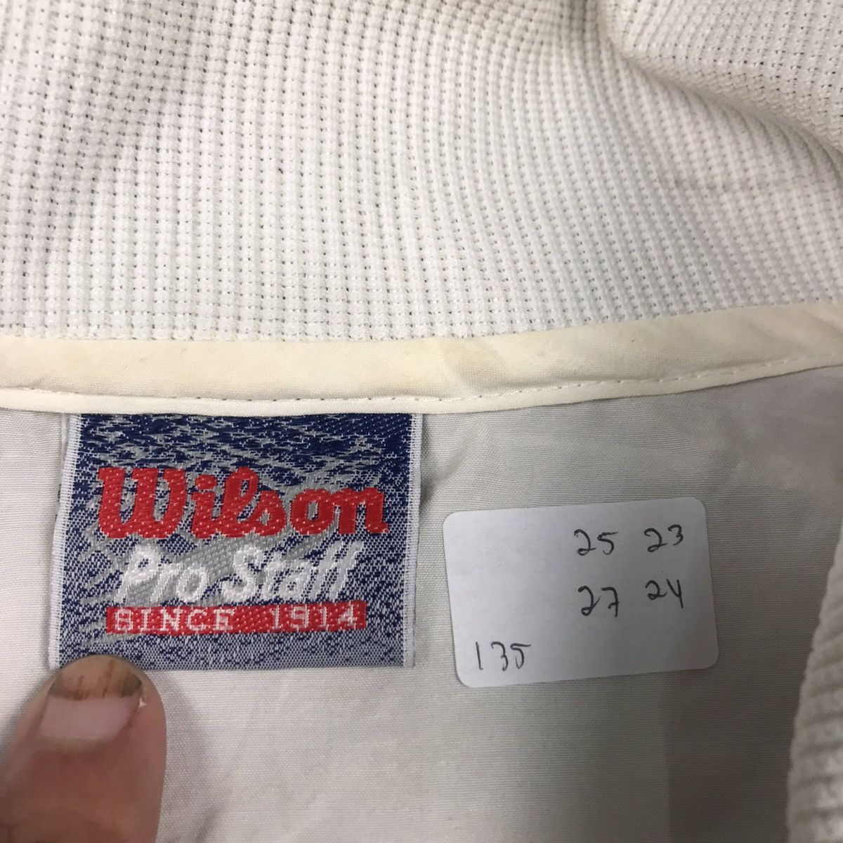 Wilson WILSON PRO STAFF MULTICOLOUR ZIPPIER JACKET Size US M / EU 48-50 / 2 - 12 Thumbnail