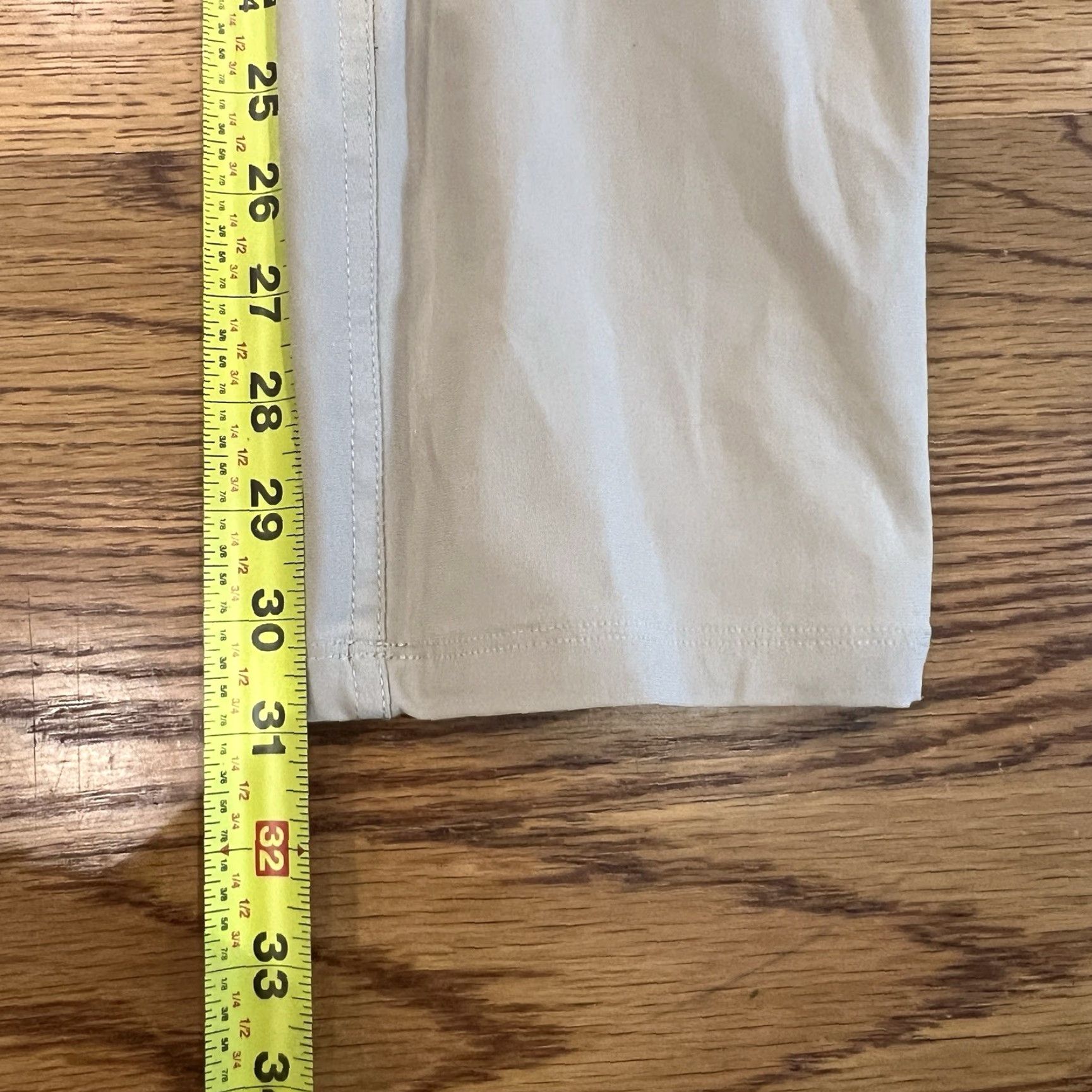 Lululemon Lululemon Pants Mens 34x31 Beige Warpstreme ABC Commission Size US 34 / EU 50 - 7 Thumbnail
