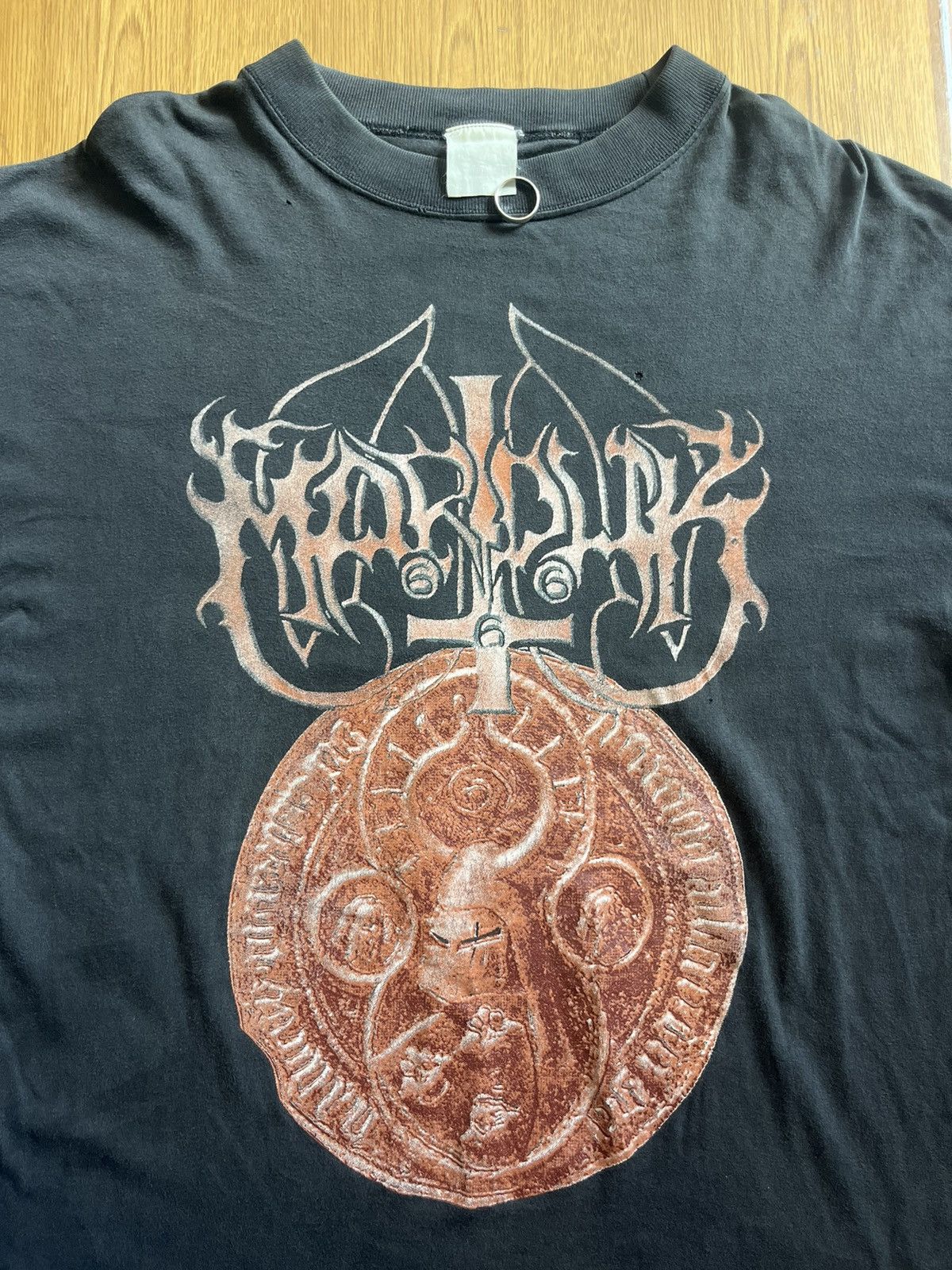 Band Tees Vintage MAR DUK SWEDISH BLACK METAL 98’s Tshirt Size US XL / EU 56 / 4 - 6 Thumbnail