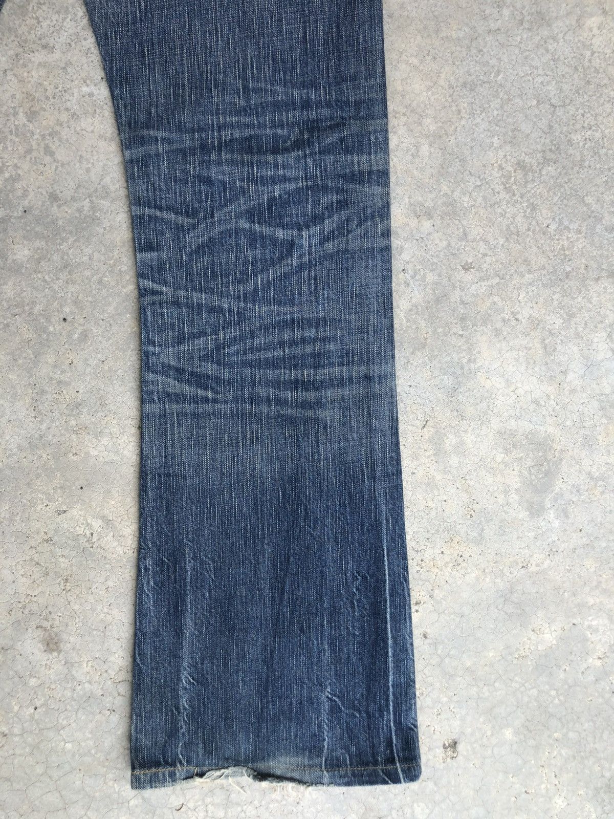 If Six Was Nine Japanese Edwin 503 Flared Jeans Distressed Jeans Size US 32 / EU 48 - 12 Thumbnail