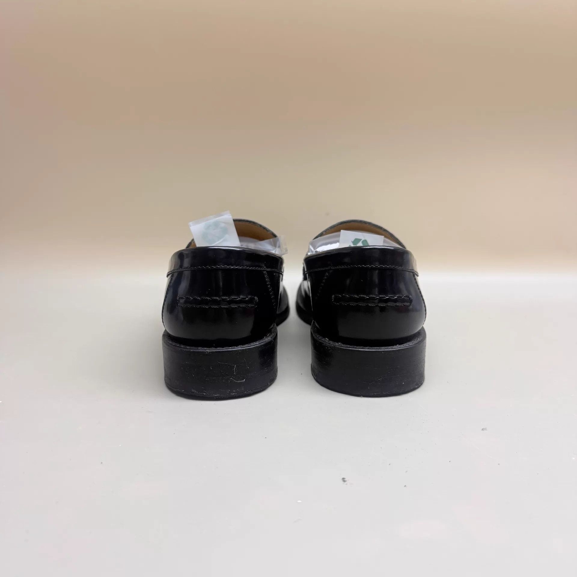 Dior Dior Black & Gold Slogan Loafers 35.5 99 New Size US 5 / IT 35 - 3 Thumbnail