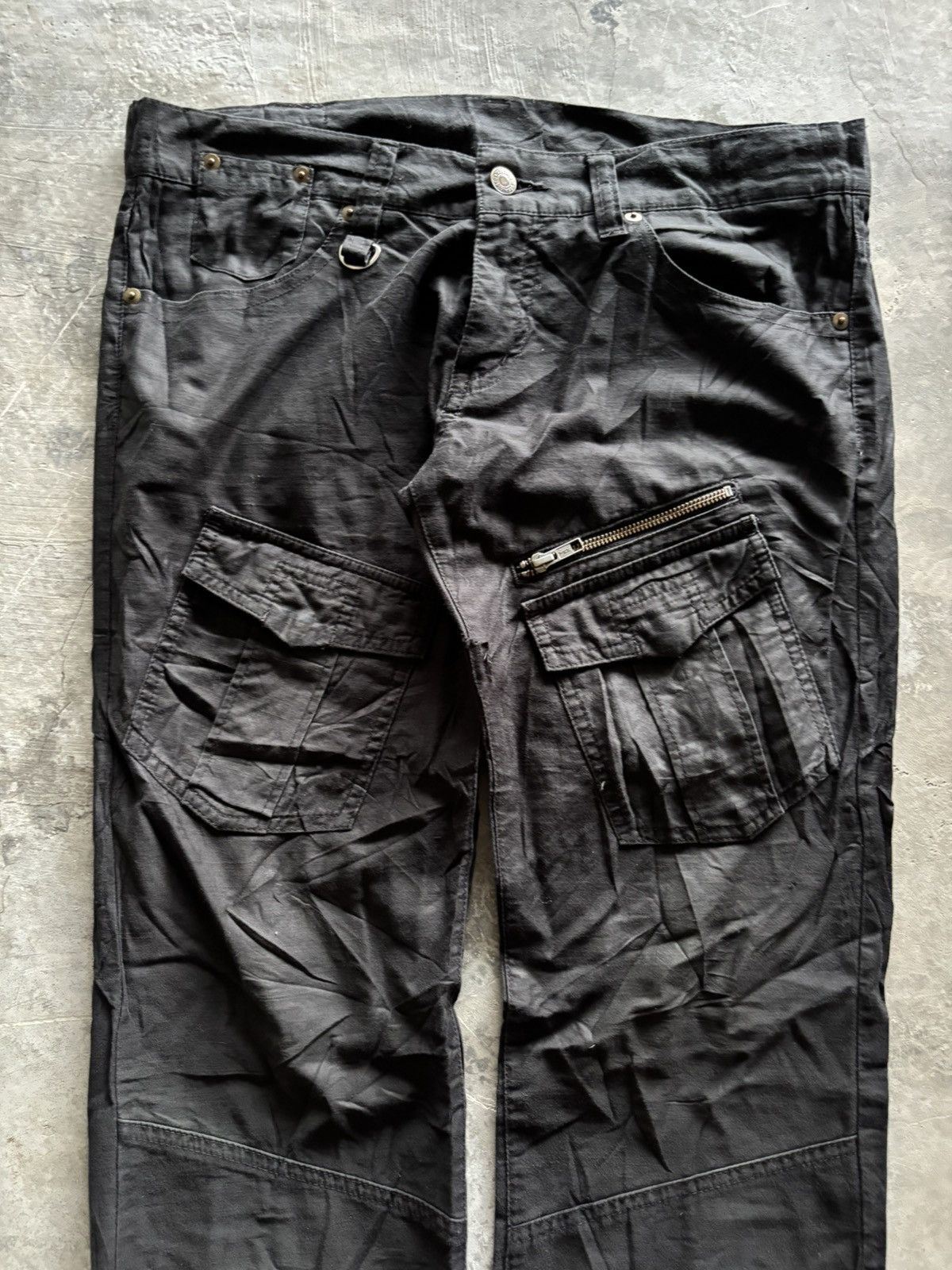 Tornado Mart TORNADO MART MULTIPOCKET UTILITY CARGO GOA STYLE JAPANESE Size US 32 / EU 48 - 2 Thumbnail